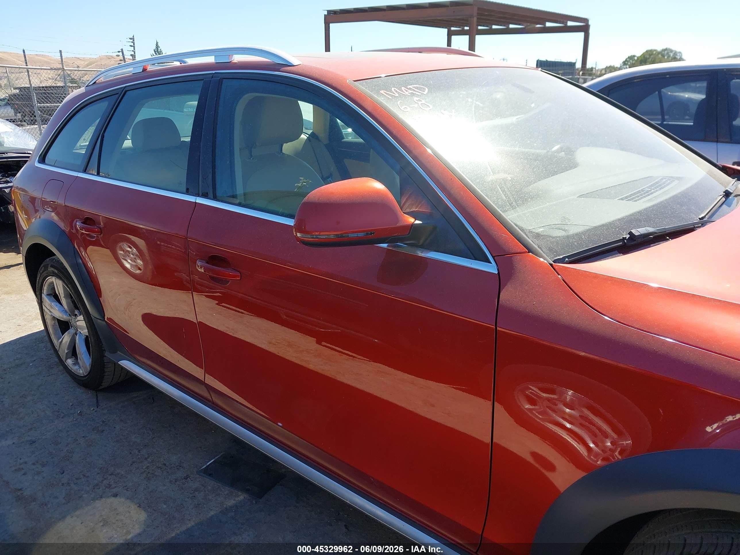 2013 Audi Allroad 2.0t Premium Orange vin: WA1VFAFL5DA177262