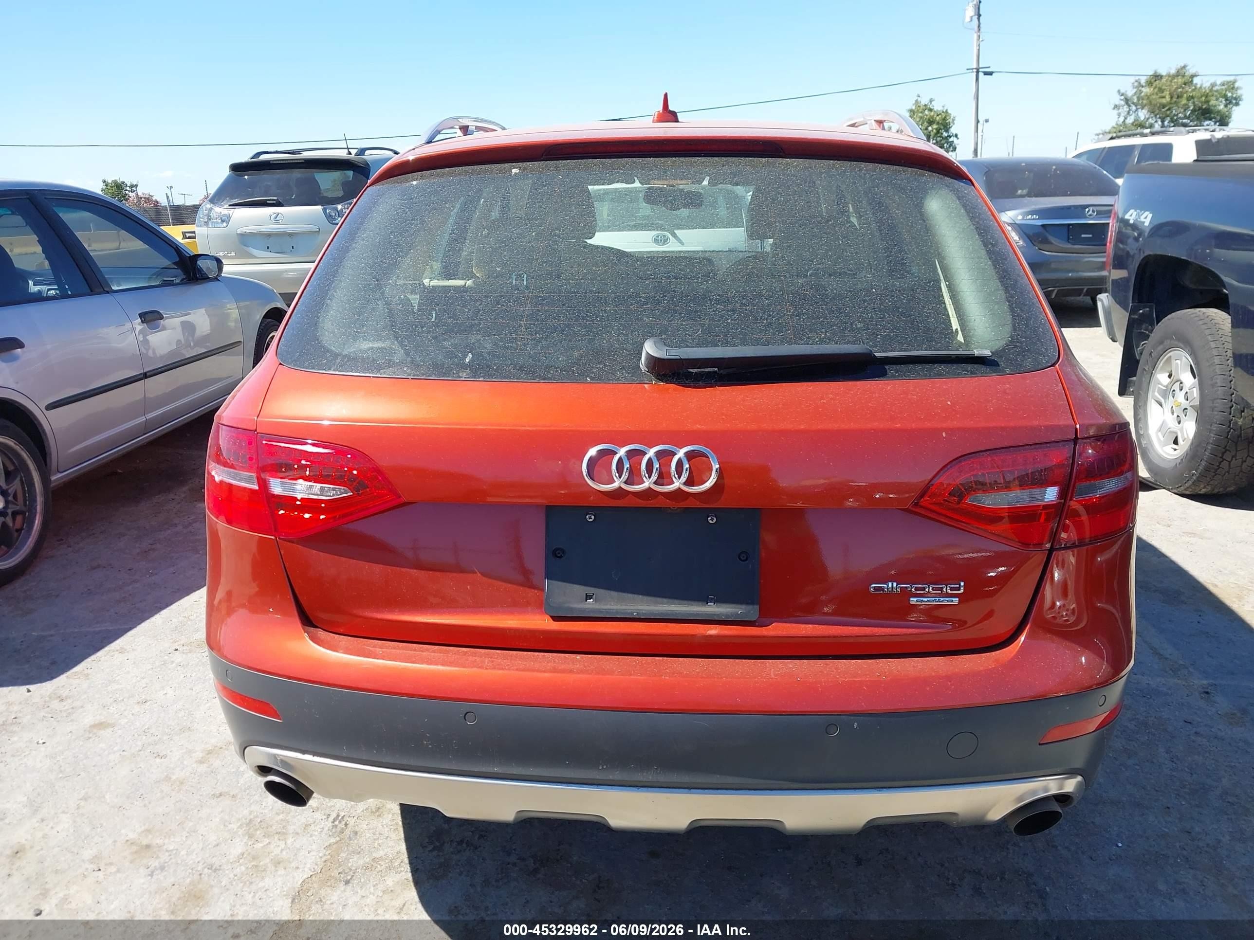 2013 Audi Allroad 2.0t Premium Orange vin: WA1VFAFL5DA177262