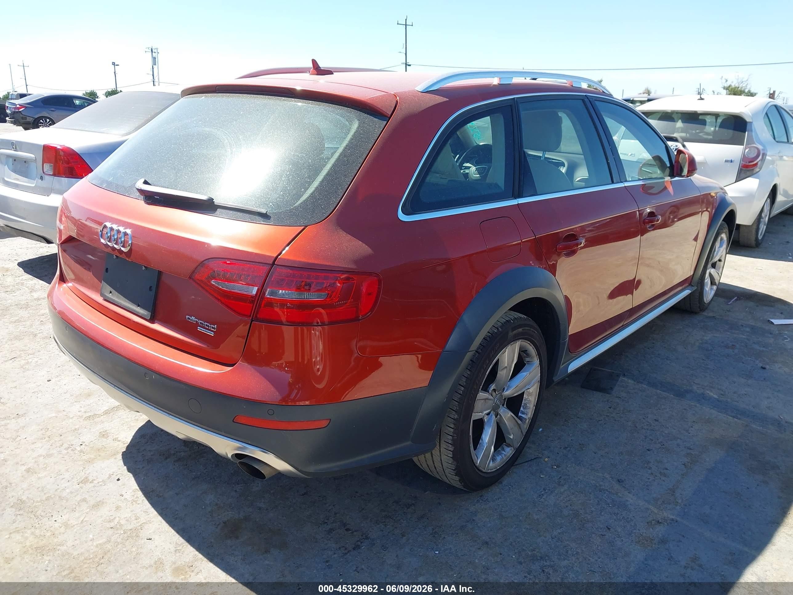2013 Audi Allroad 2.0t Premium Orange vin: WA1VFAFL5DA177262