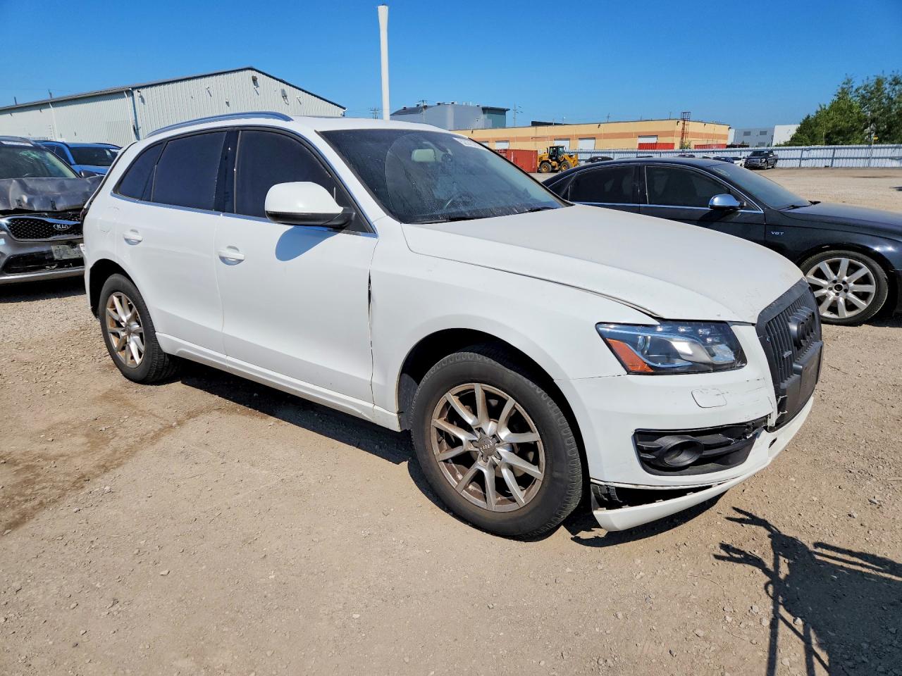 2012 Audi Q5 Premium Plus White vin: WA1VFCFP2CA015649