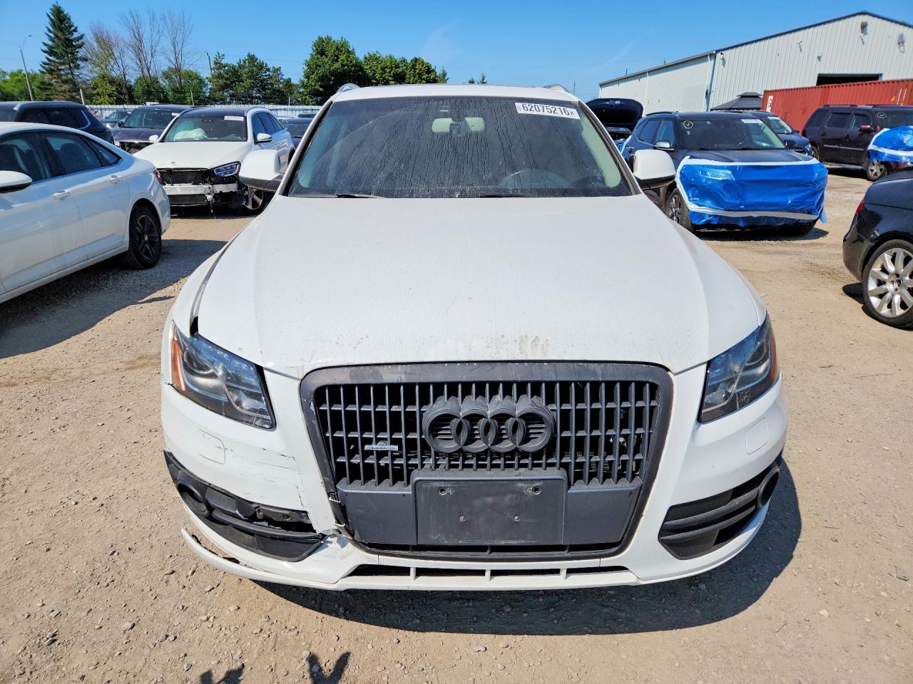 2012 Audi Q5 Premium Plus White vin: WA1VFCFP2CA015649