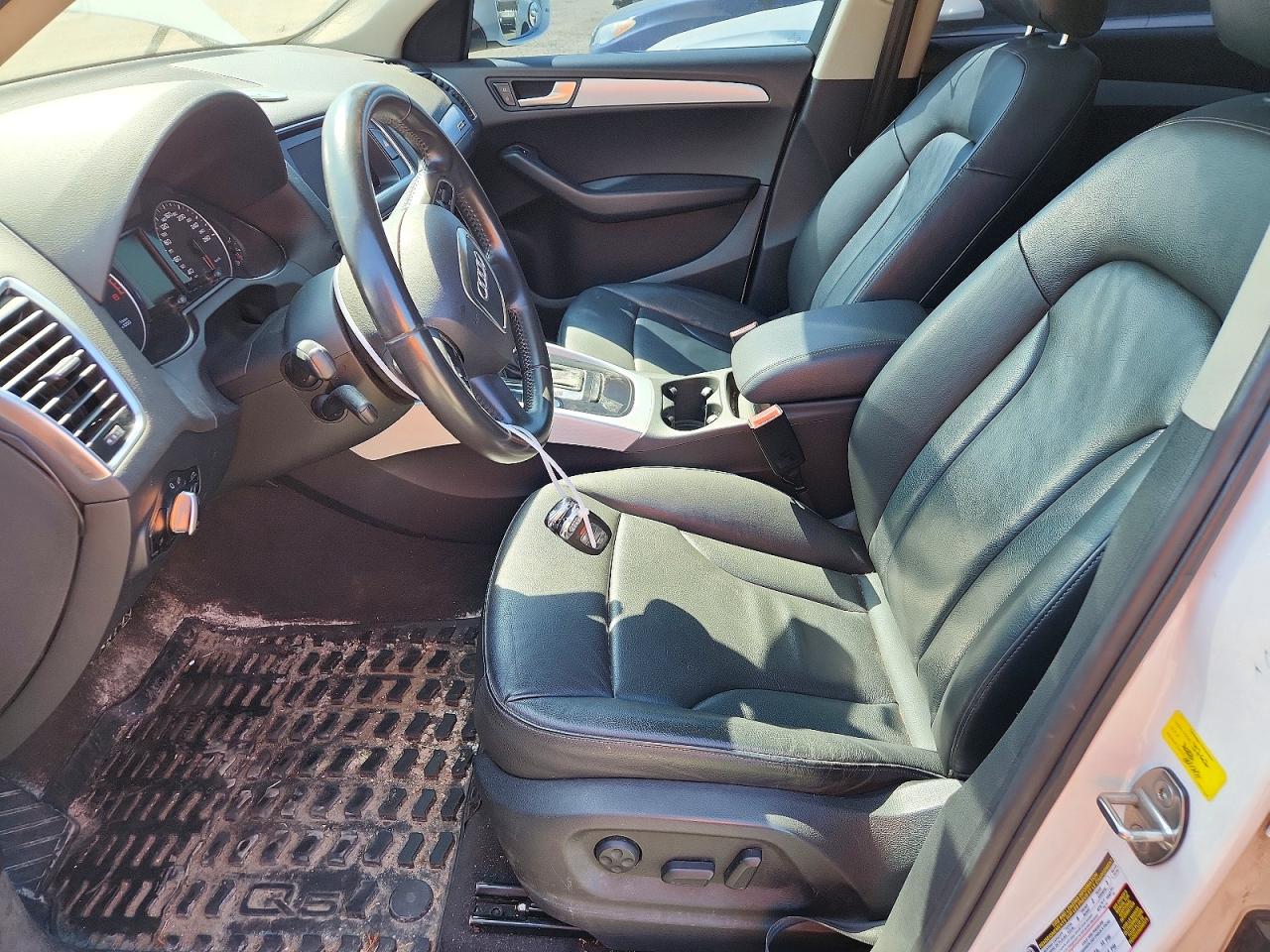 2012 Audi Q5 Premium Plus White vin: WA1VFCFP2CA015649