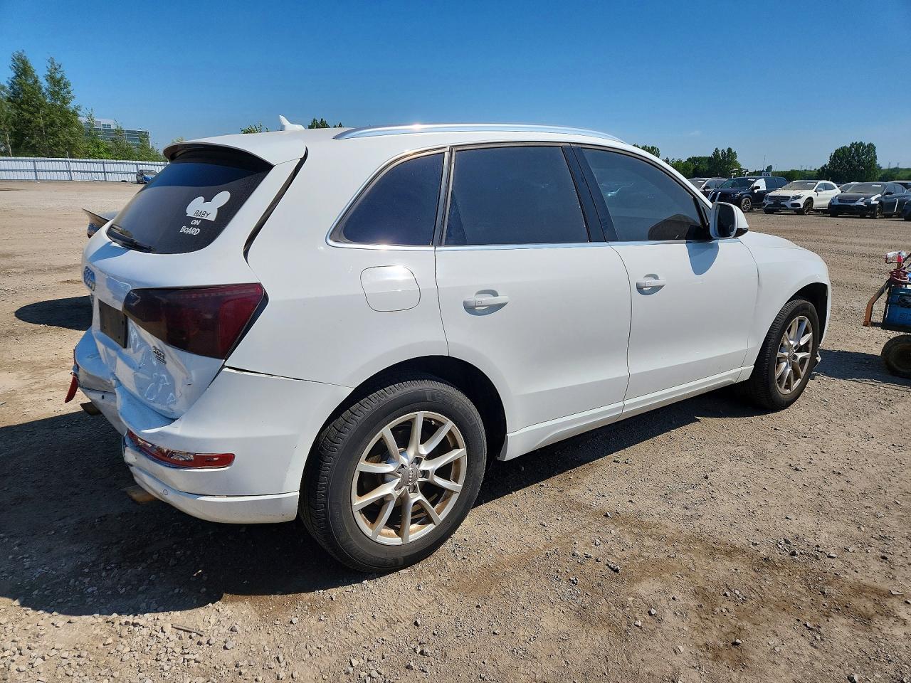 2012 Audi Q5 Premium Plus White vin: WA1VFCFP2CA015649