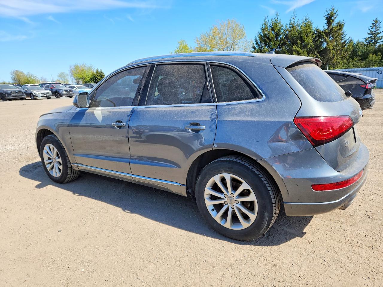 2013 Audi Q5 Premium Plus Gray vin: WA1VFCFP3DA002703