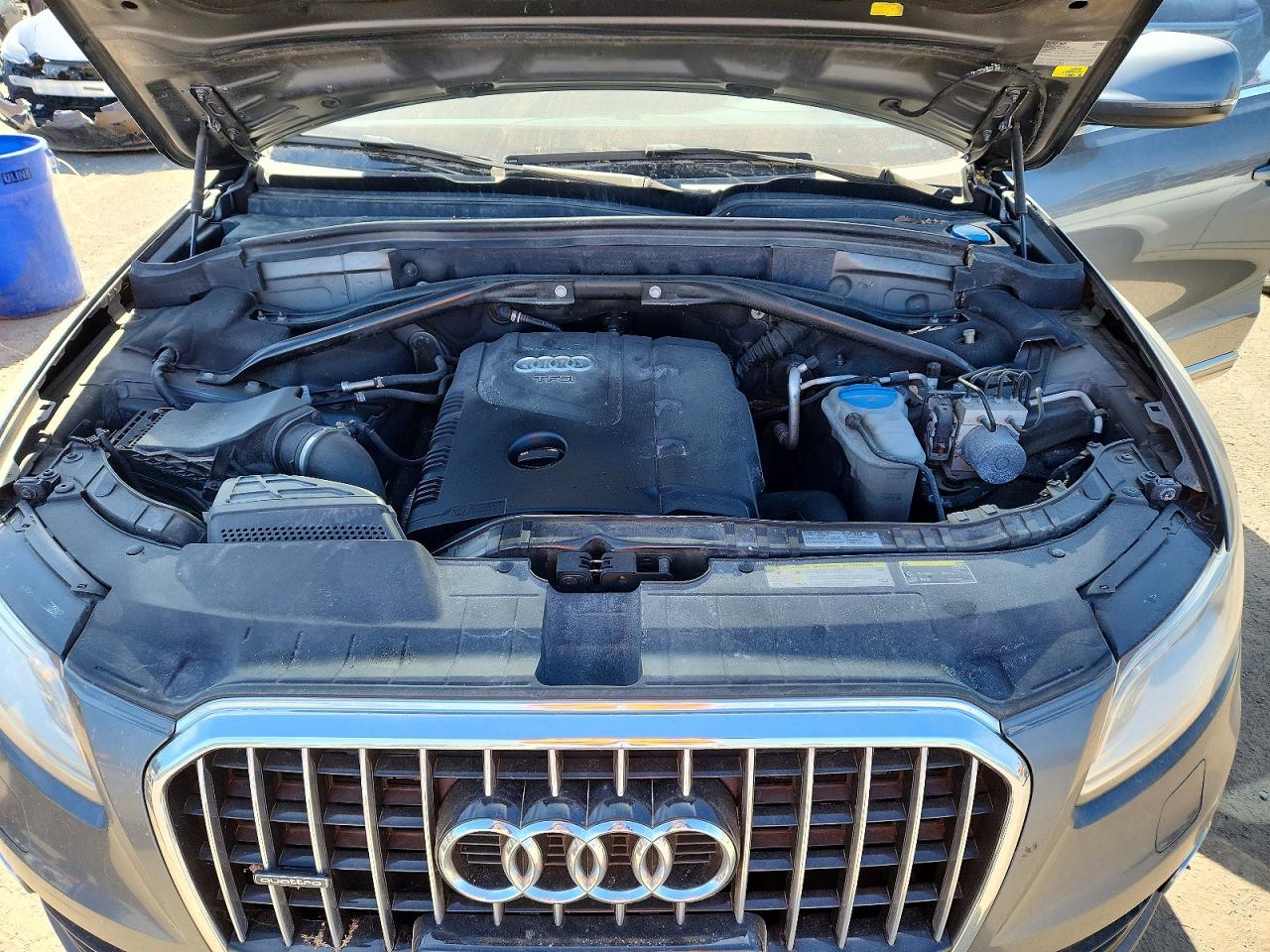 2013 Audi Q5 Premium Plus Gray vin: WA1VFCFP3DA002703