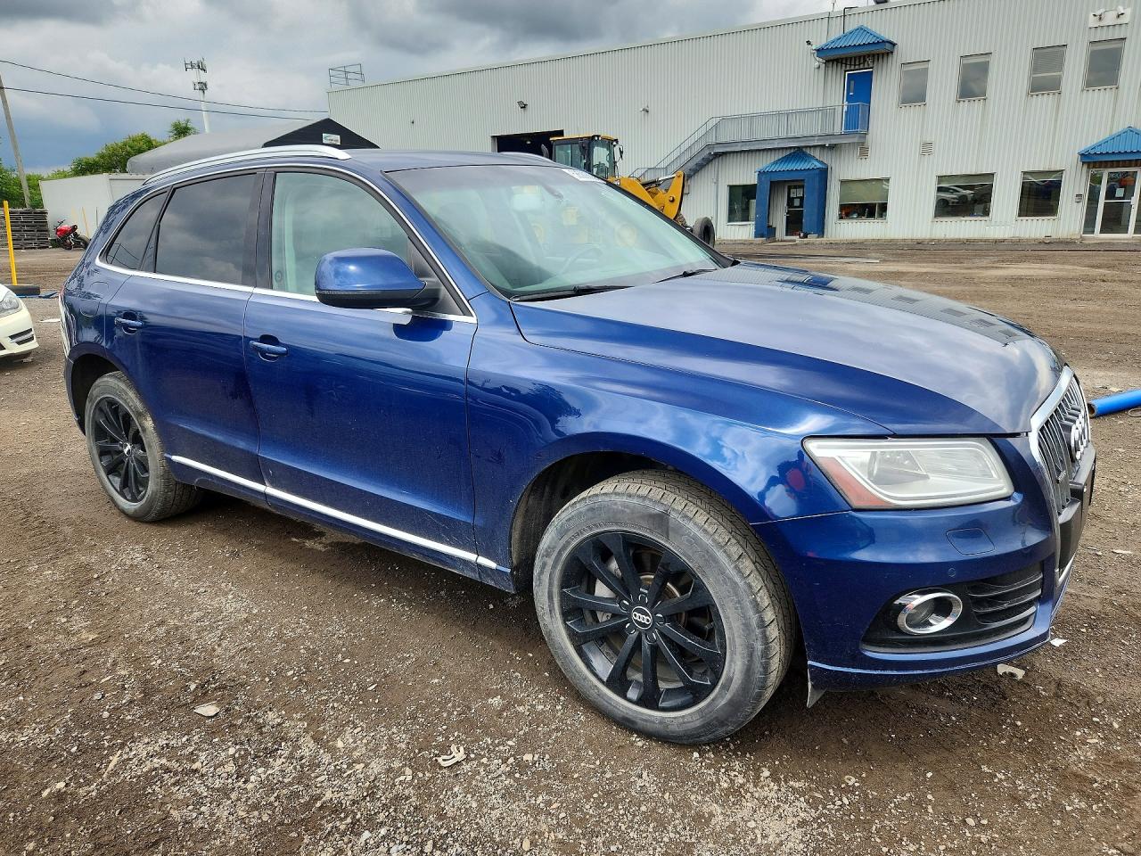 2013 Audi Q5 Premium Plus Blue vin: WA1VFCFP3DA090796
