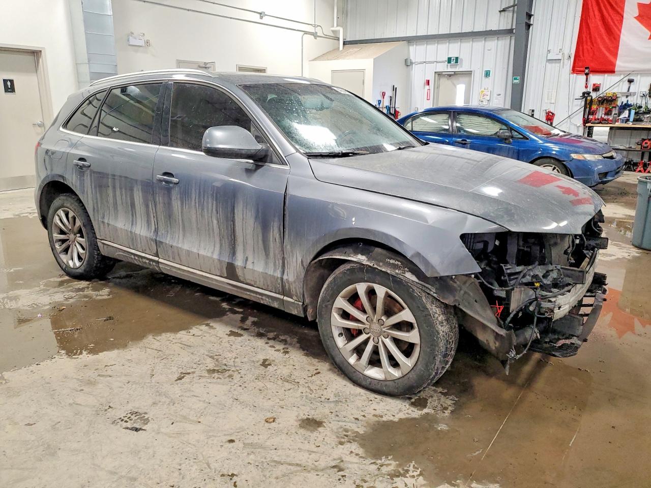2014 Audi Q5 Prestige Gray vin: WA1VFCFP3EA081582
