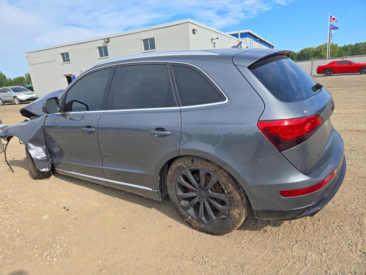 2014 Audi Q5 Prestige Gray vin: WA1VFCFP4EA074110