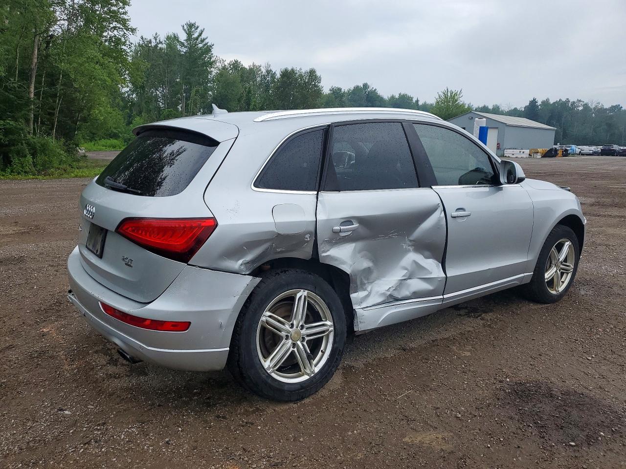 2013 Audi Q5 Premium Plus Серебряный vin: WA1VFCFP9DA006982