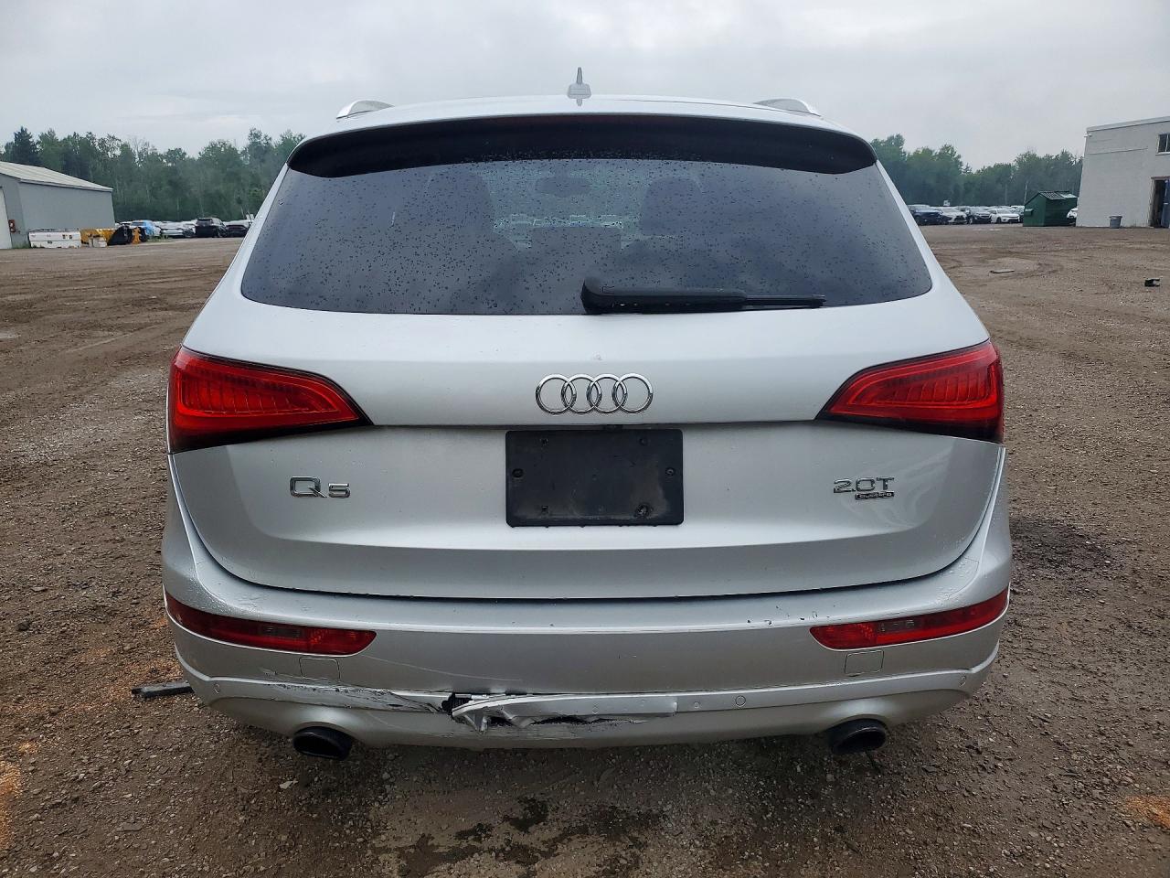 2013 Audi Q5 Premium Plus Серебряный vin: WA1VFCFP9DA006982