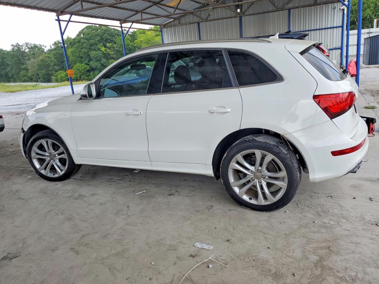 2014 Audi Sq5 Prestige White vin: WA1VGAFP0EA054955