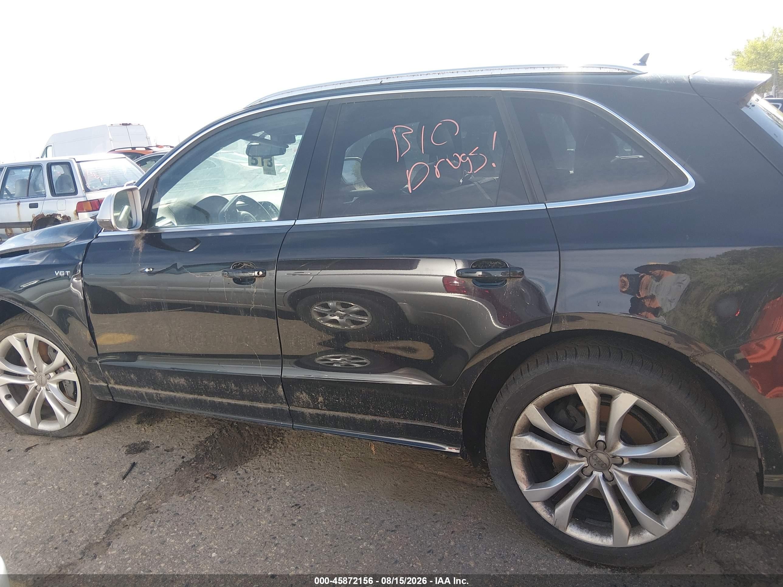 2014 Audi Sq5 3.0t Premium Plus Black vin: WA1VGAFP1EA020636