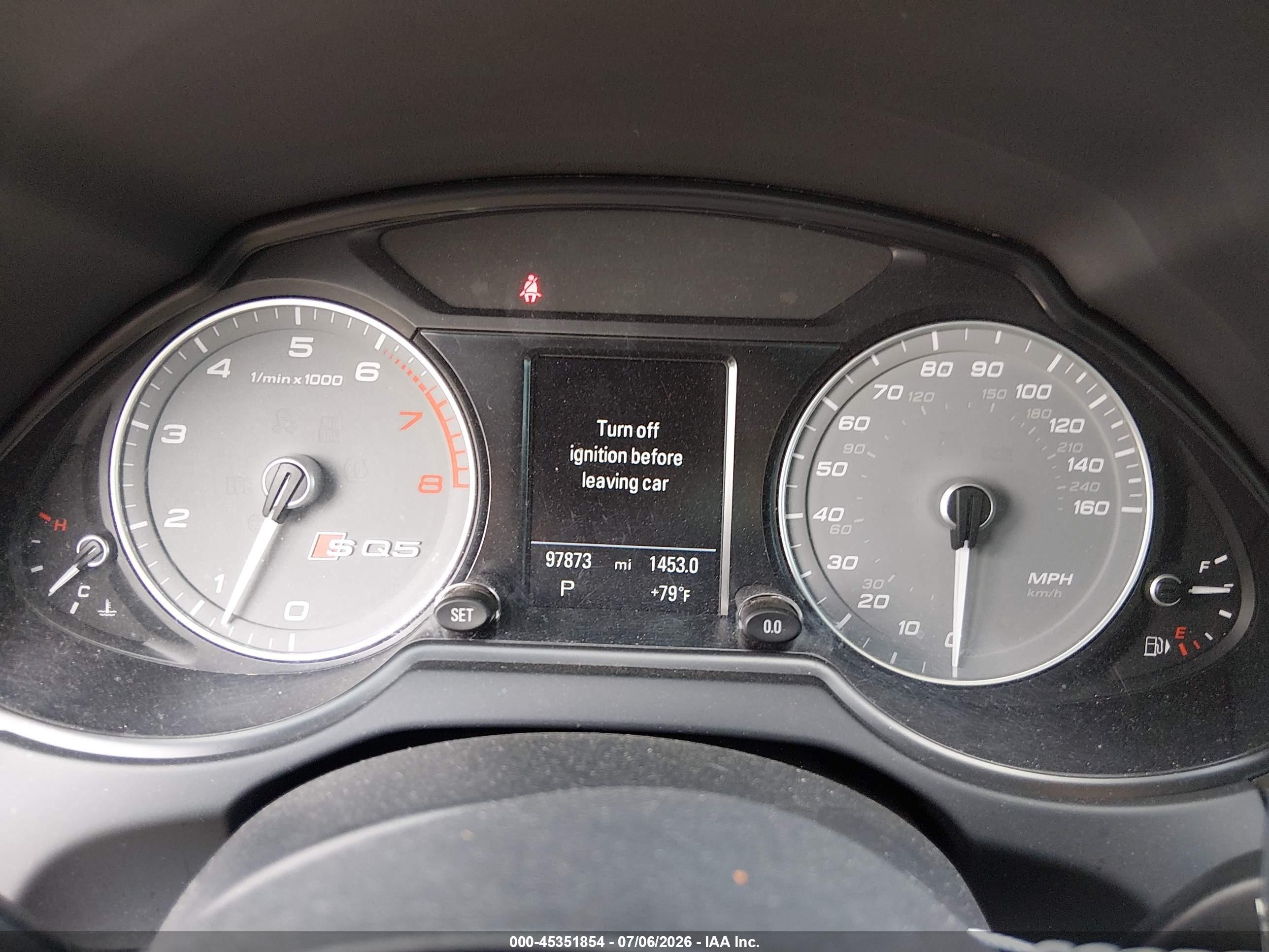 2014 Audi Sq5 3.0t Premium Plus Черный vin: WA1VGAFP4EA035292
