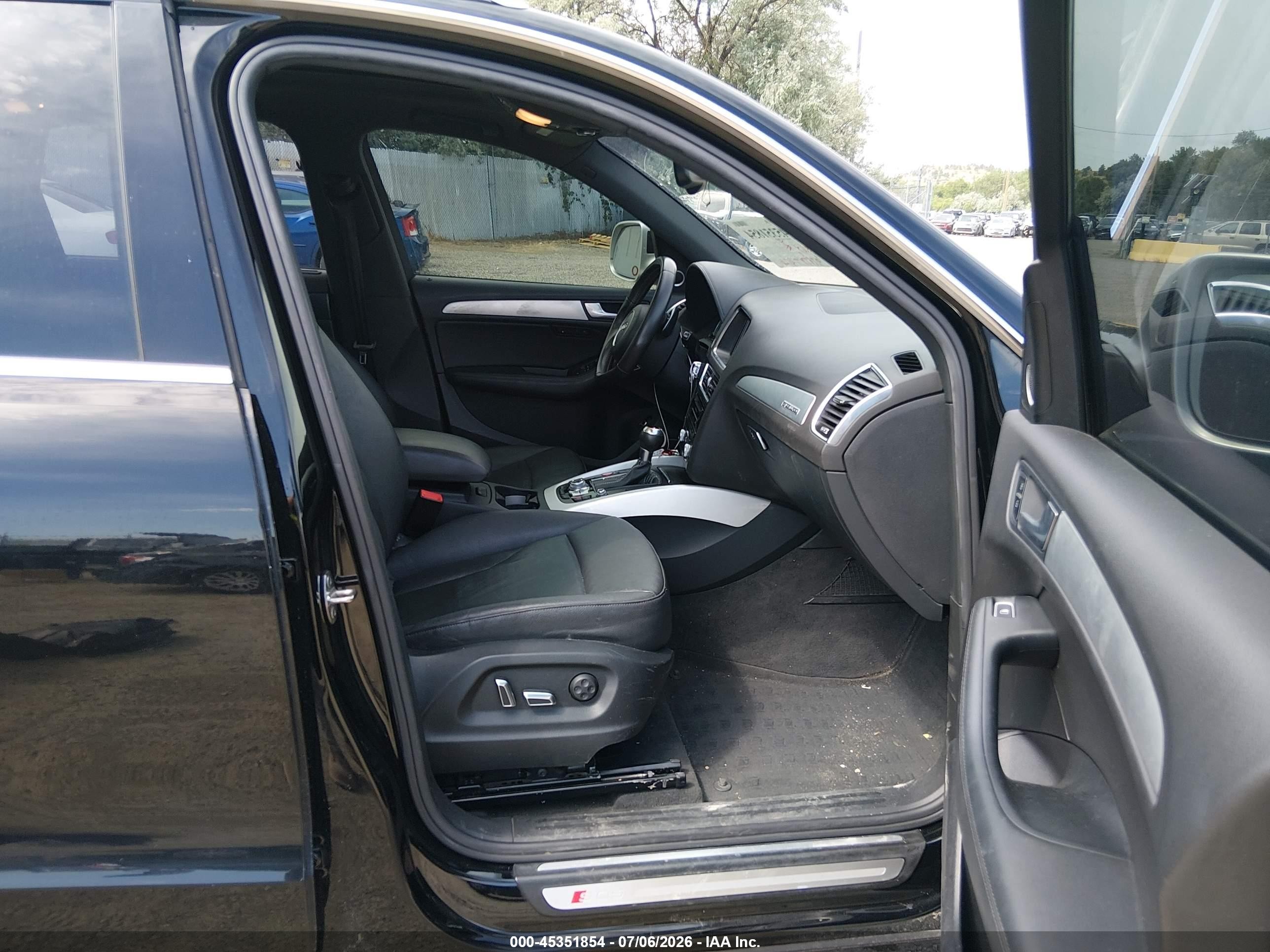 2014 Audi Sq5 3.0t Premium Plus Черный vin: WA1VGAFP4EA035292