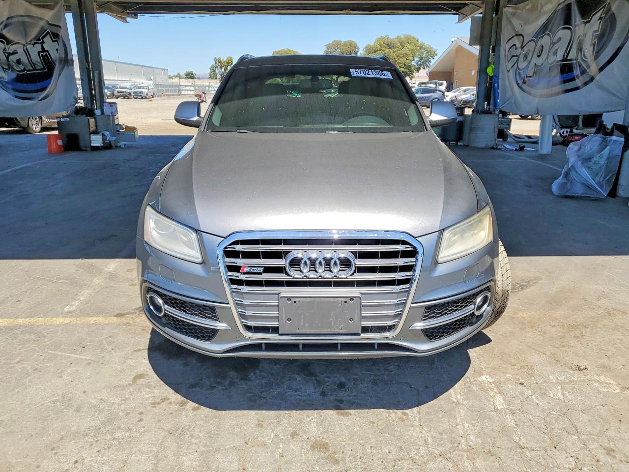 2014 Audi Sq5 Prestige Gray vin: WA1VGAFP6EA027551