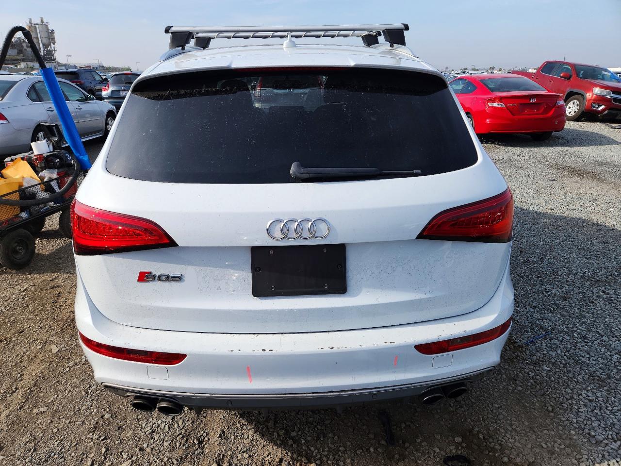 2015 Audi Sq5 Prestige White vin: WA1VGAFP7FA016625