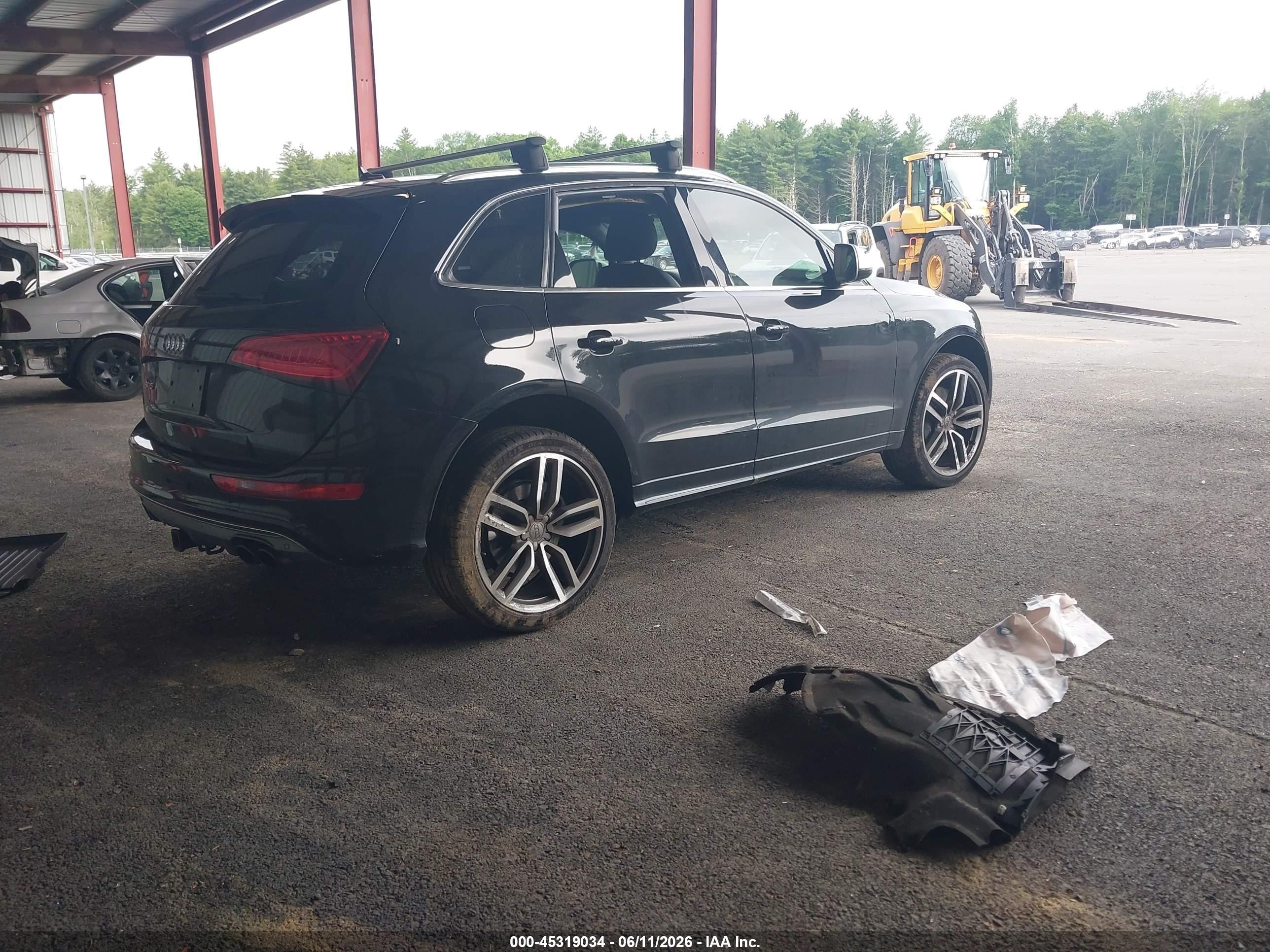 2014 Audi Sq5 3.0t Premium Plus Black vin: WA1VGAFP9EA036003