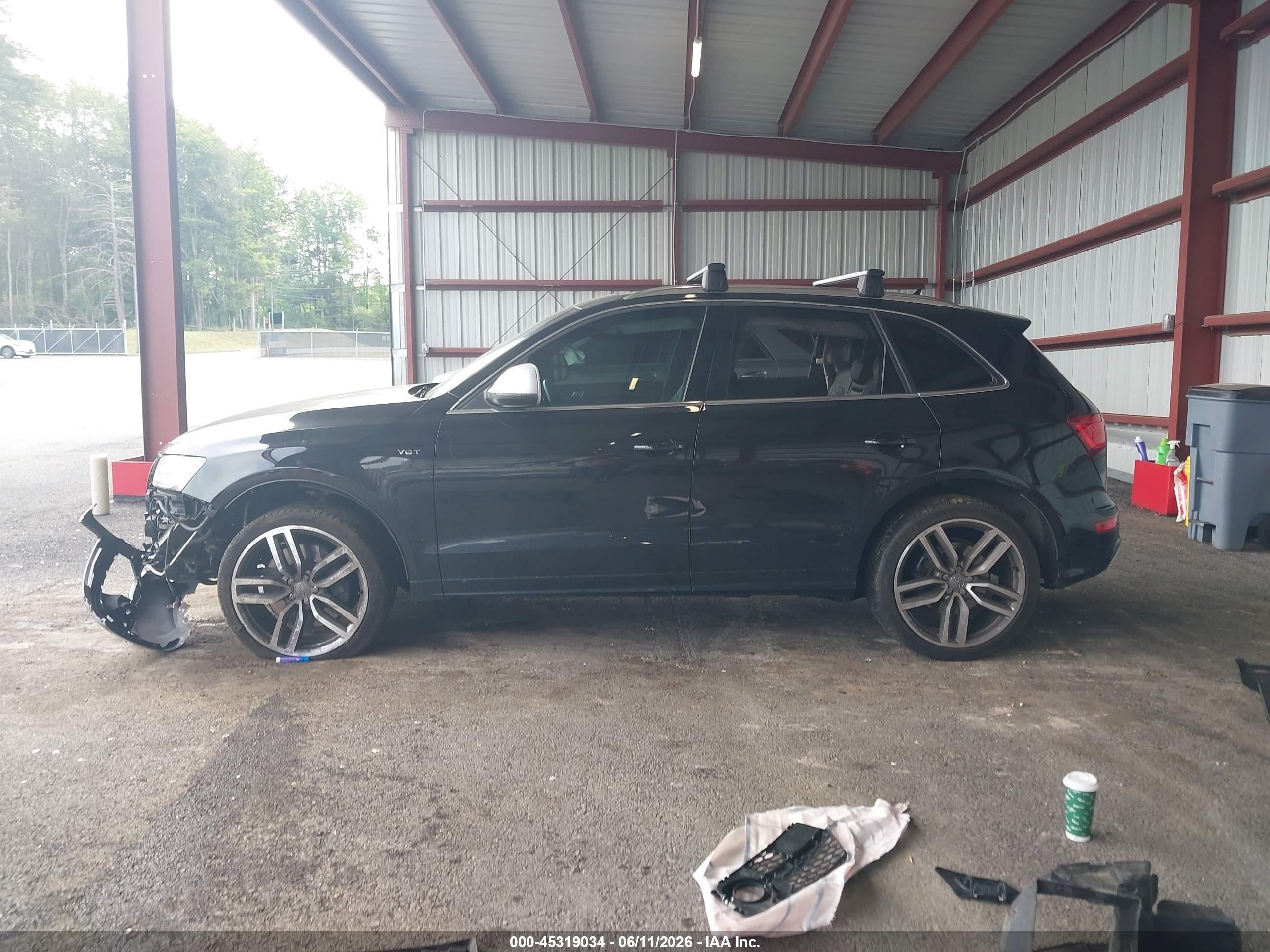 2014 Audi Sq5 3.0t Premium Plus Black vin: WA1VGAFP9EA036003
