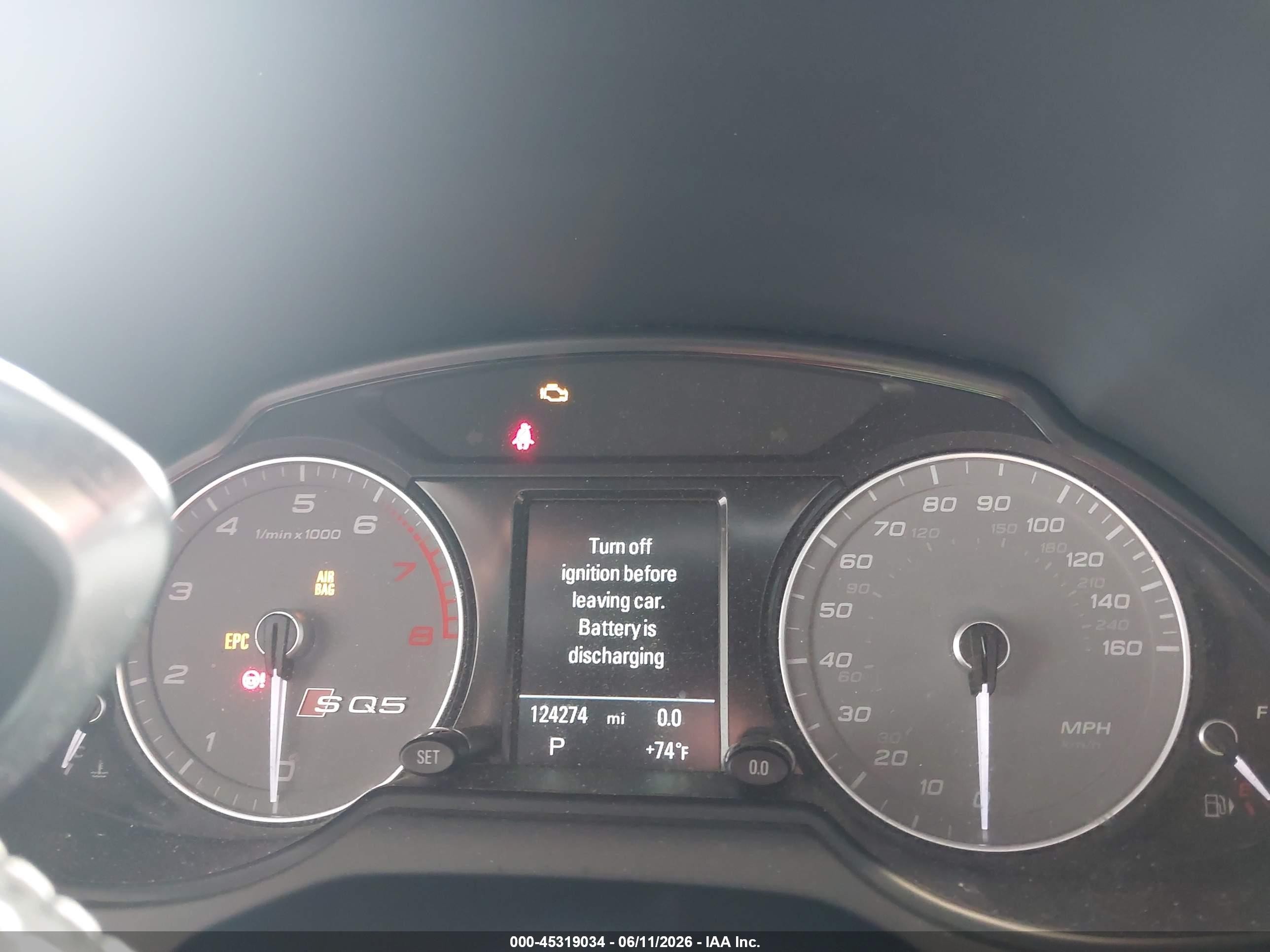 2014 Audi Sq5 3.0t Premium Plus Black vin: WA1VGAFP9EA036003
