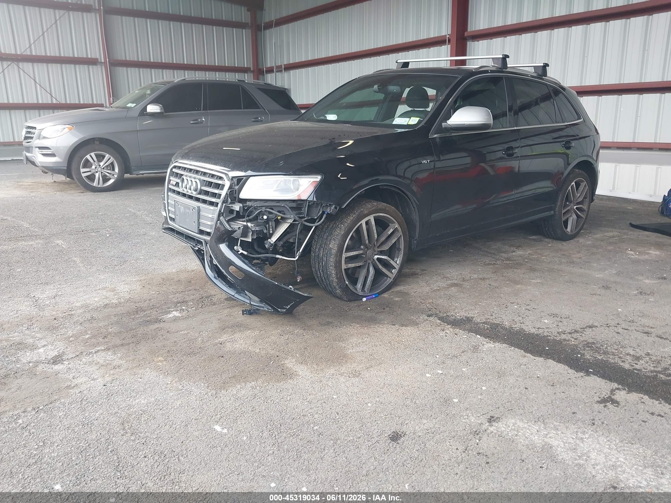 2014 Audi Sq5 3.0t Premium Plus Black vin: WA1VGAFP9EA036003
