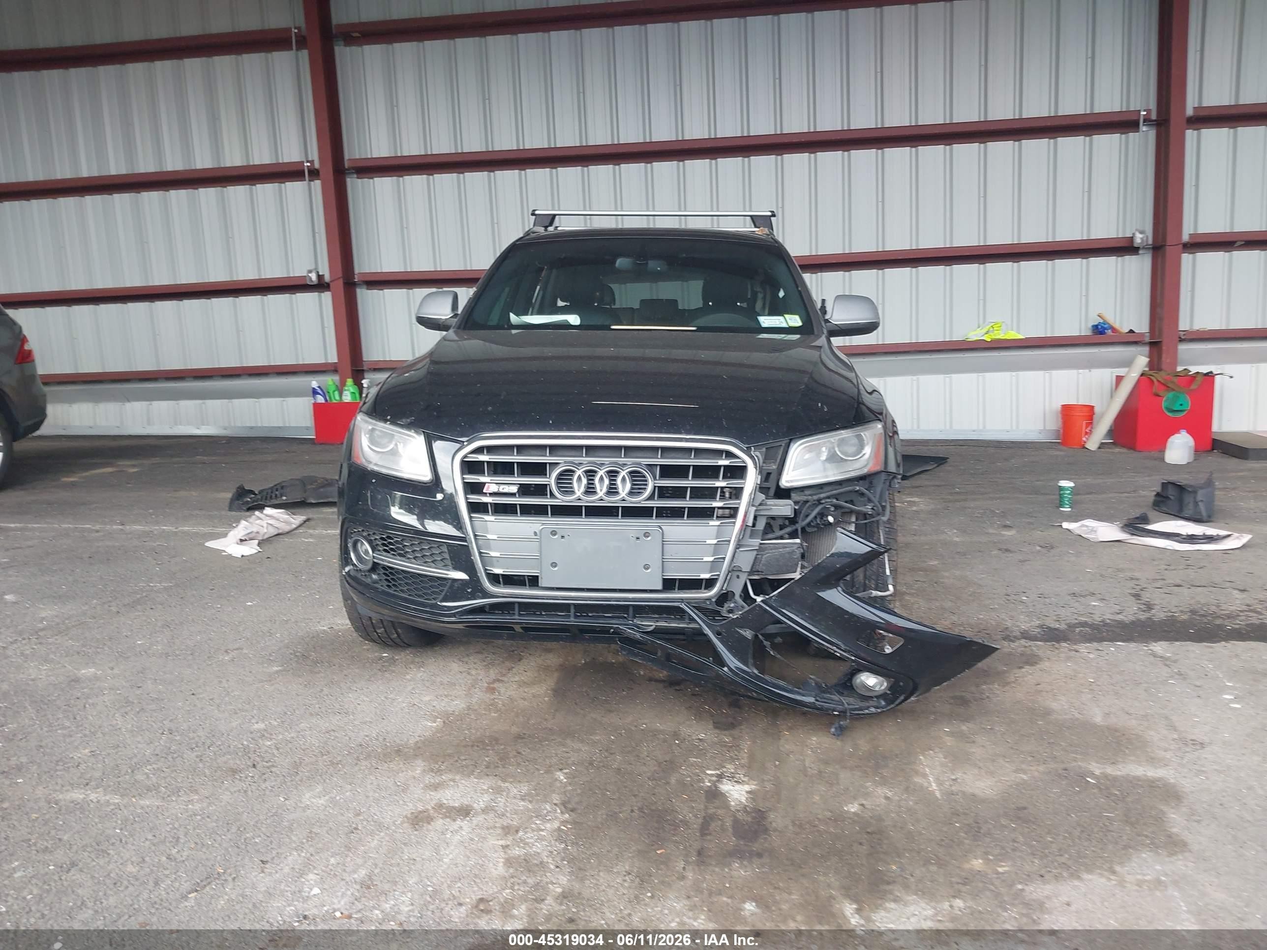 2014 Audi Sq5 3.0t Premium Plus Black vin: WA1VGAFP9EA036003