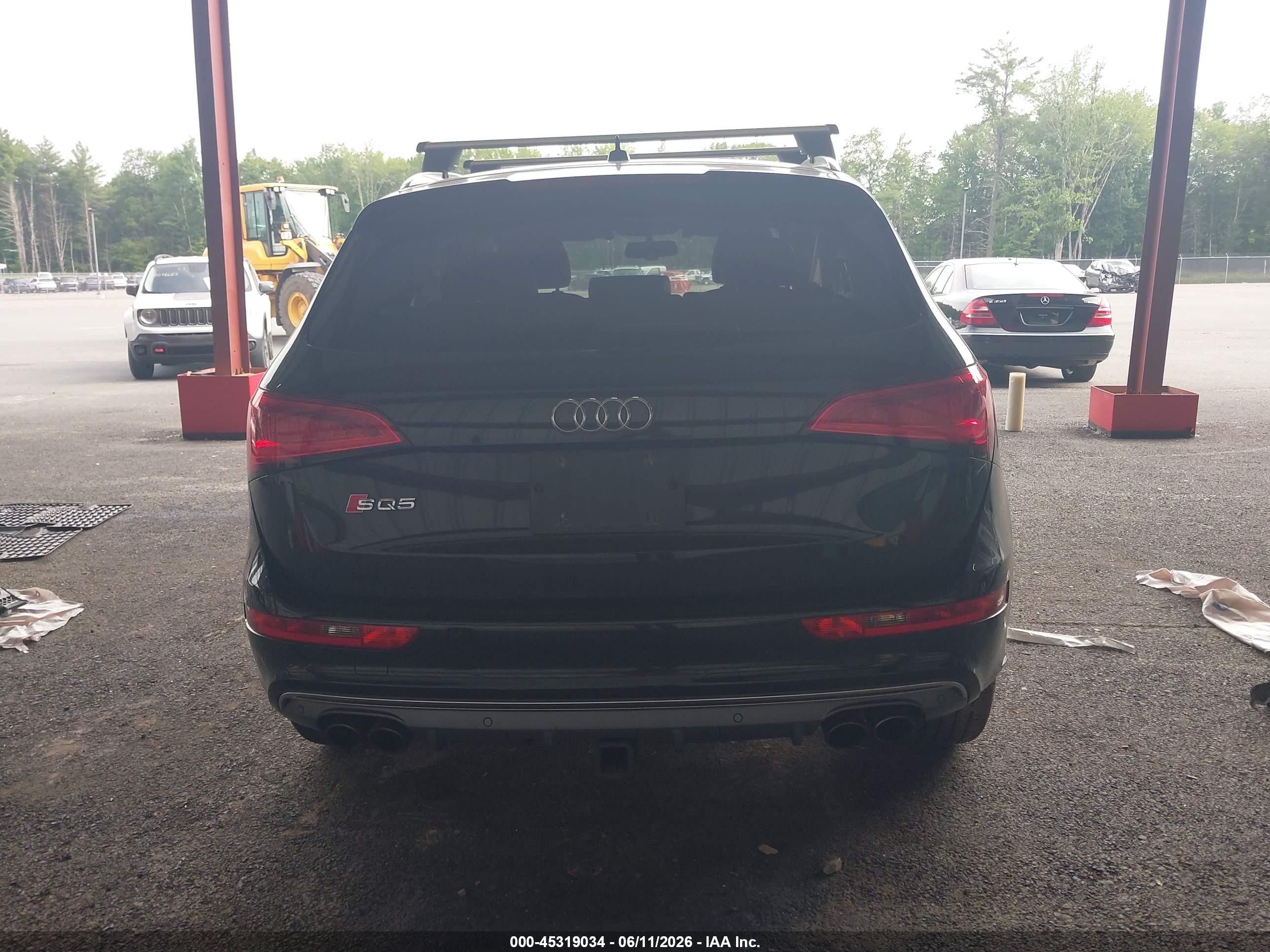 2014 Audi Sq5 3.0t Premium Plus Black vin: WA1VGAFP9EA036003