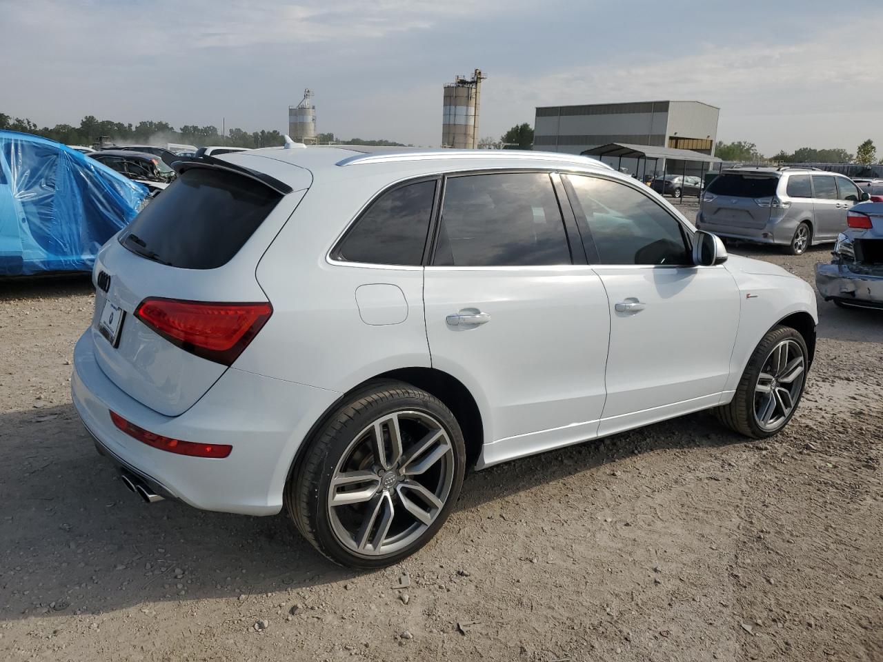 2015 Audi Sq5 Prestige White vin: WA1VGAFP9FA003469