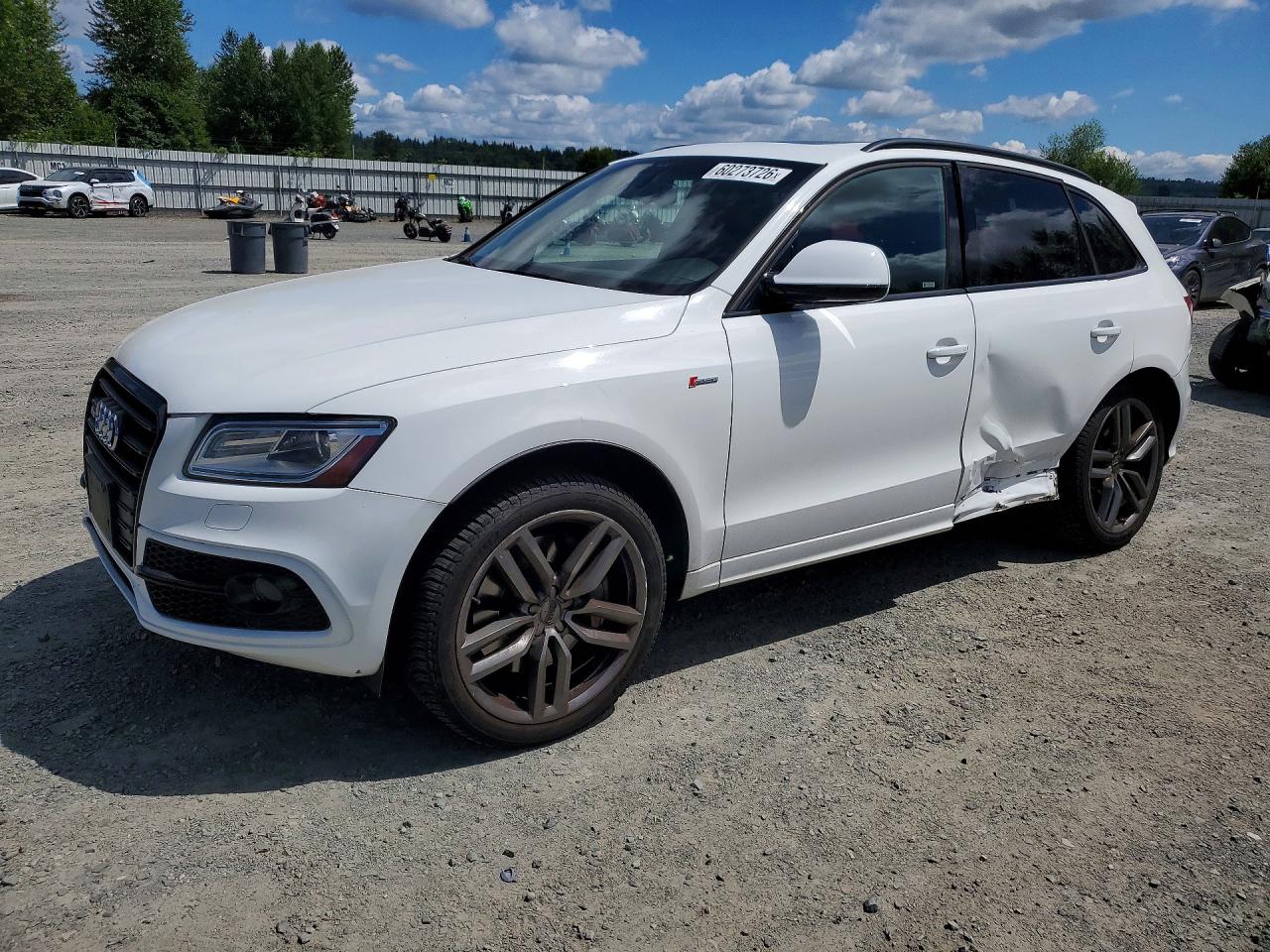 2015 Audi Sq5 Prestige White vin: WA1VGAFP9FA122140