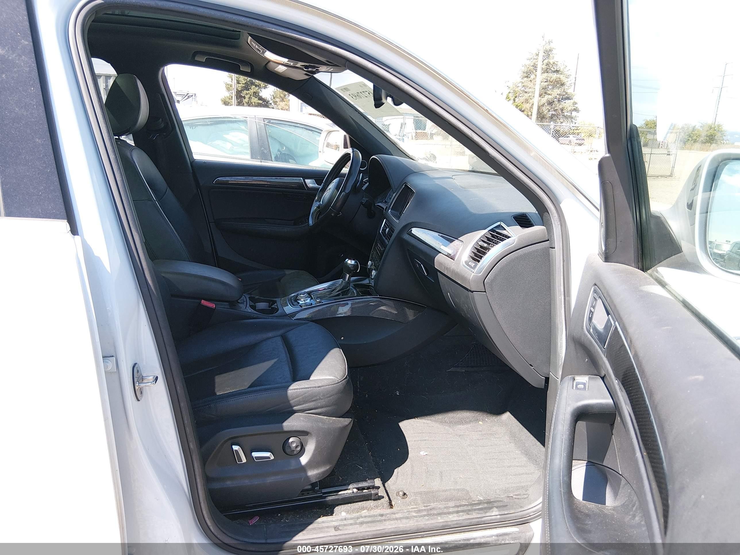 2014 Audi Sq5 3.0t Premium Plus White vin: WA1VGBFP8EA033860