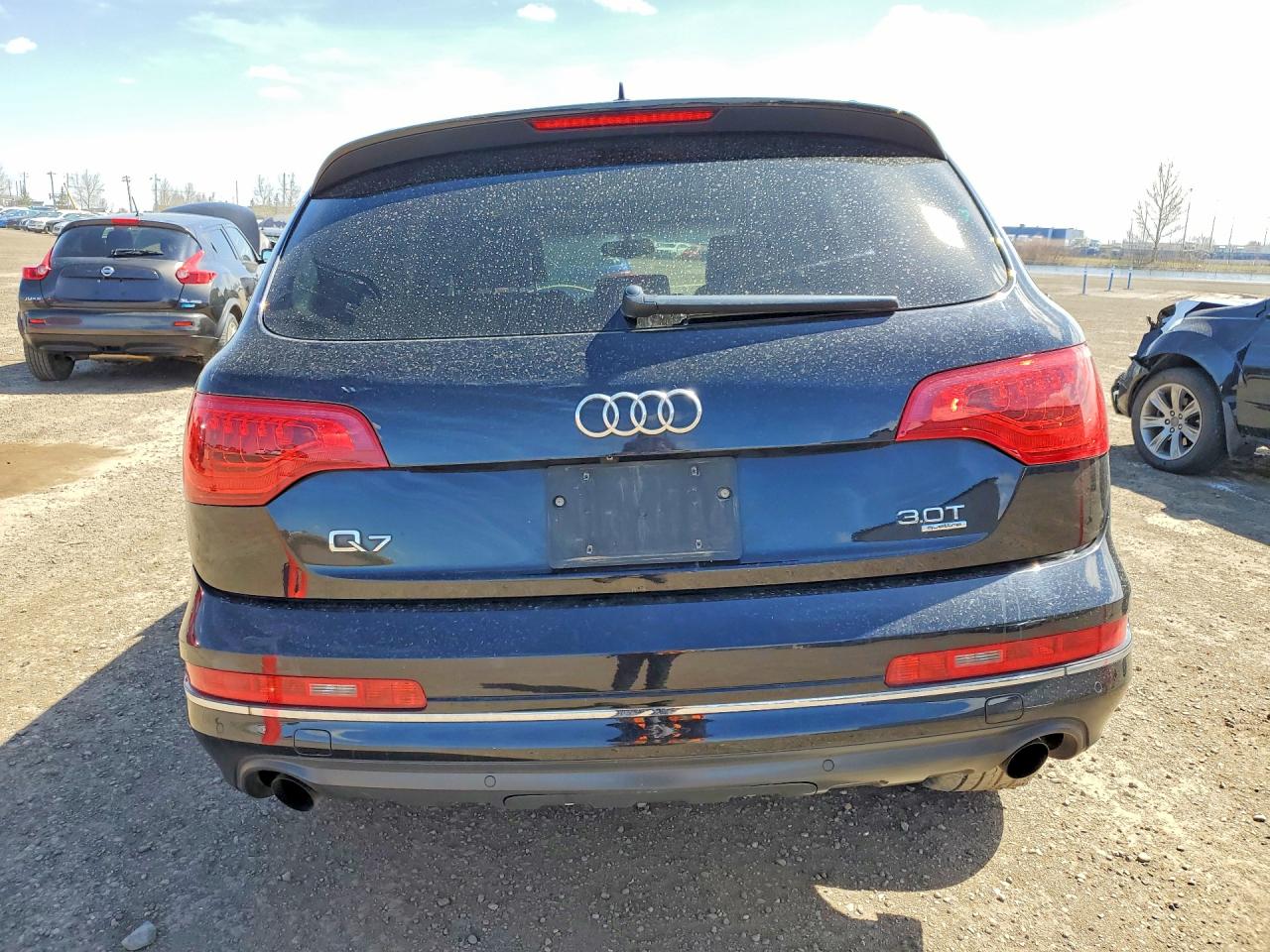 2012 Audi Q7 V6 4dr Awd Black vin: WA1VGCFE4CD004792