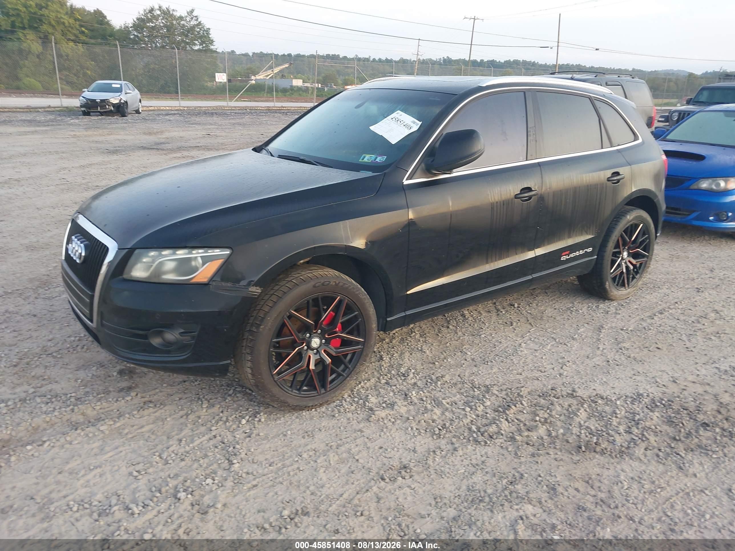 2010 Audi Q5 3.2 Premium Black vin: WA1VKAFP3AA076473