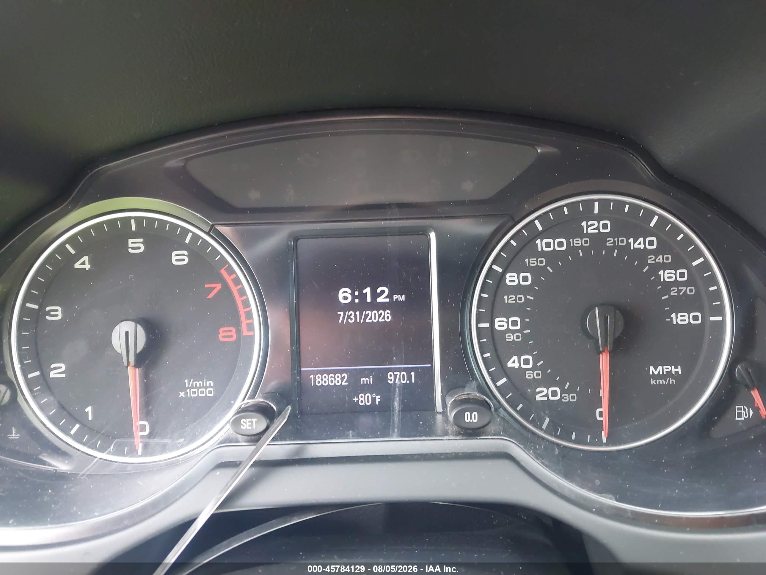 2010 Audi Q5 3.2 Premium Black vin: WA1VKAFP8AA048703
