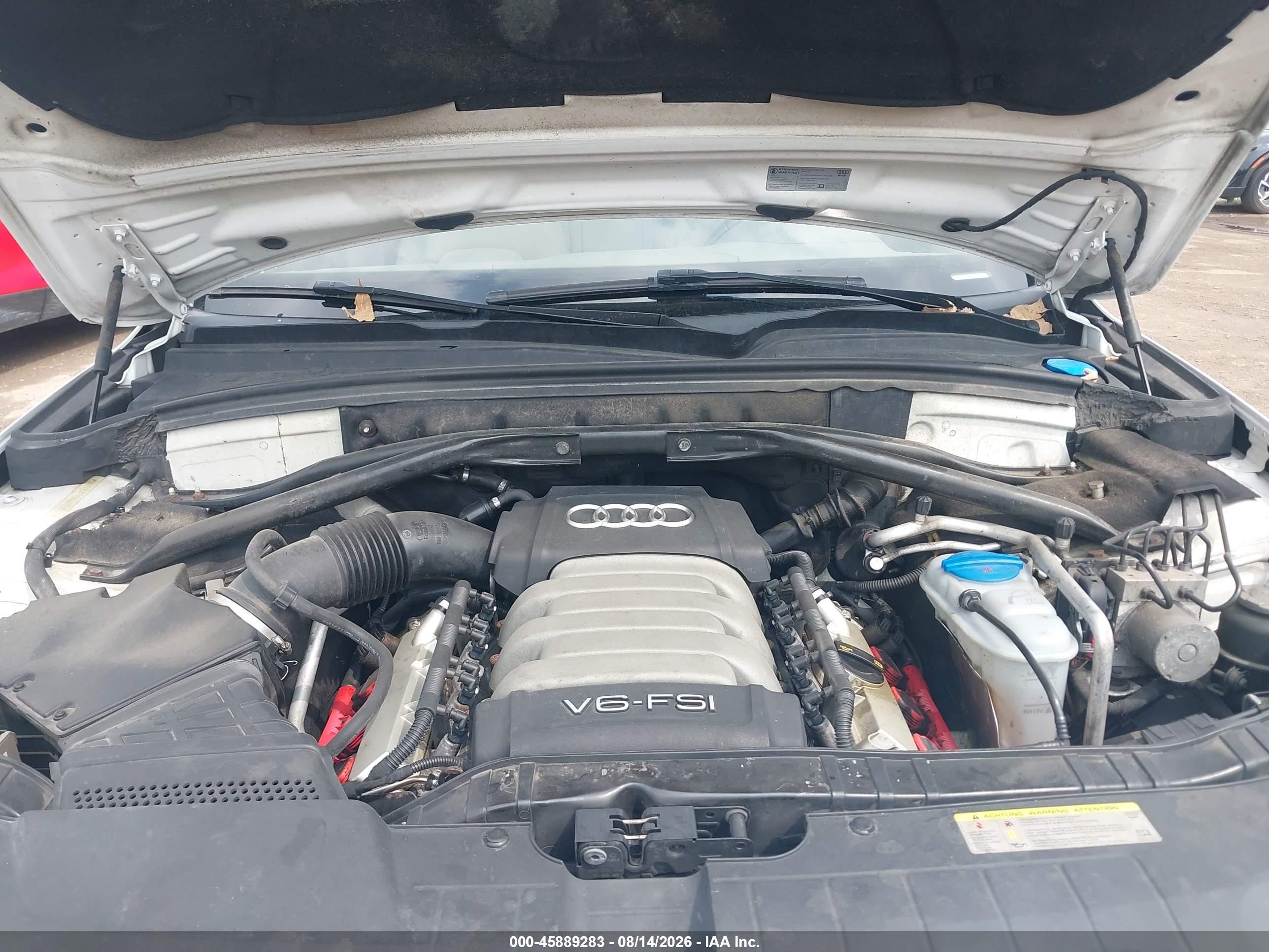 2010 Audi Q5 3.2 Premium Белый vin: WA1VKAFP8AA099232