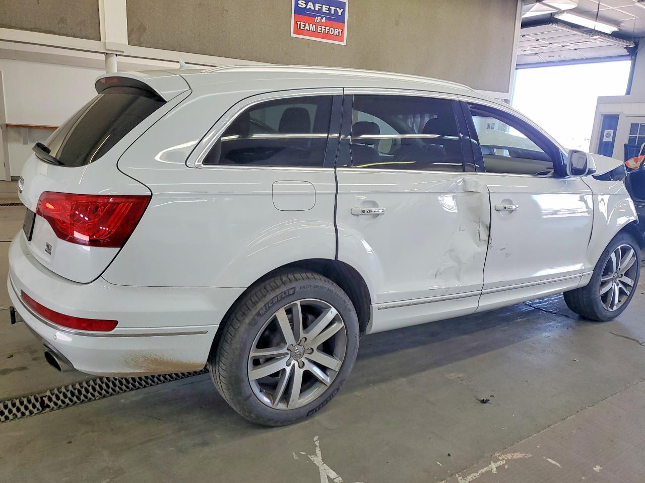 2013 Audi Q7 Prestige Белый vin: WA1VMAFE1DD015067