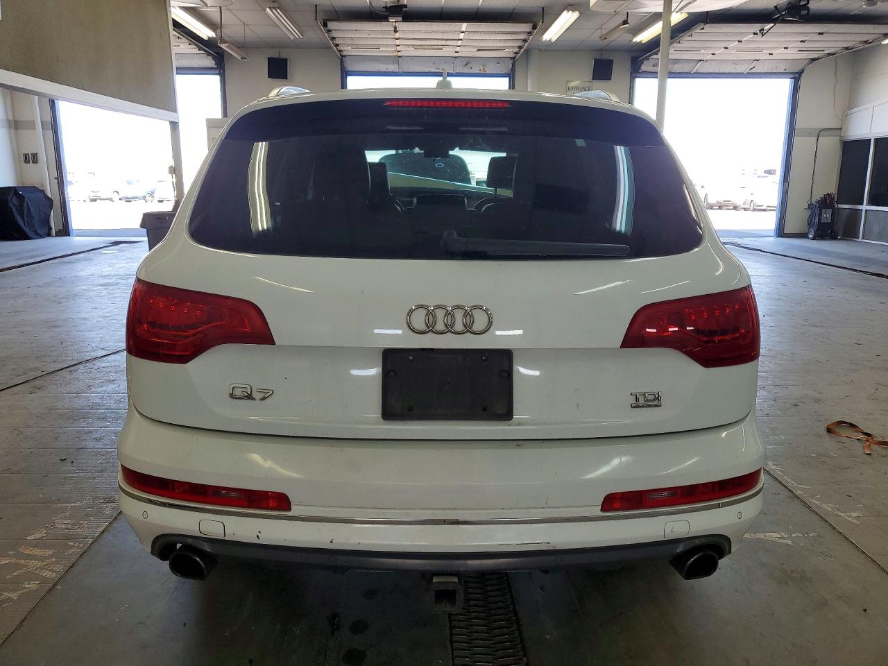 2013 Audi Q7 Prestige Белый vin: WA1VMAFE1DD015067