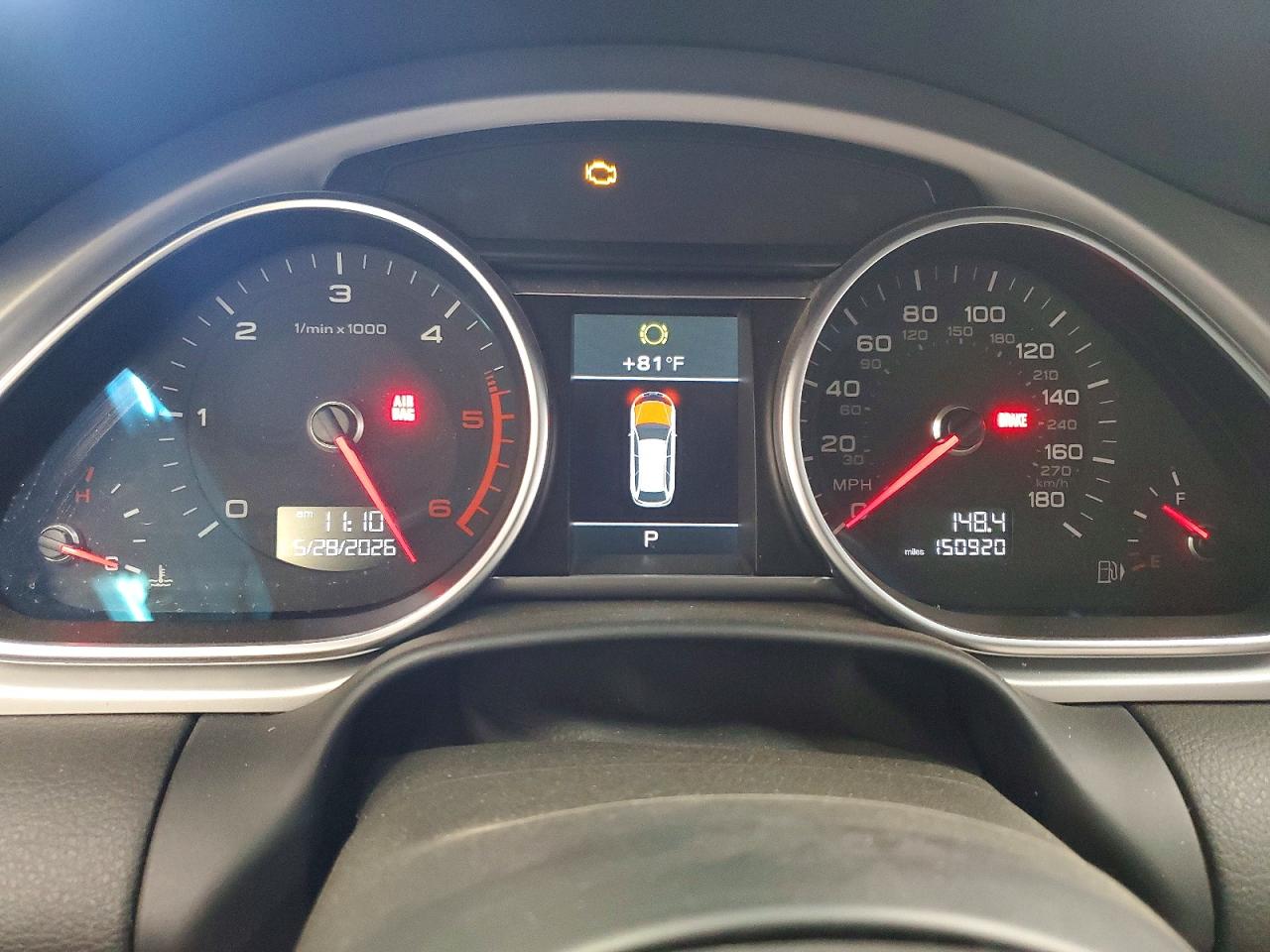 2013 Audi Q7 Prestige Белый vin: WA1VMAFE1DD015067