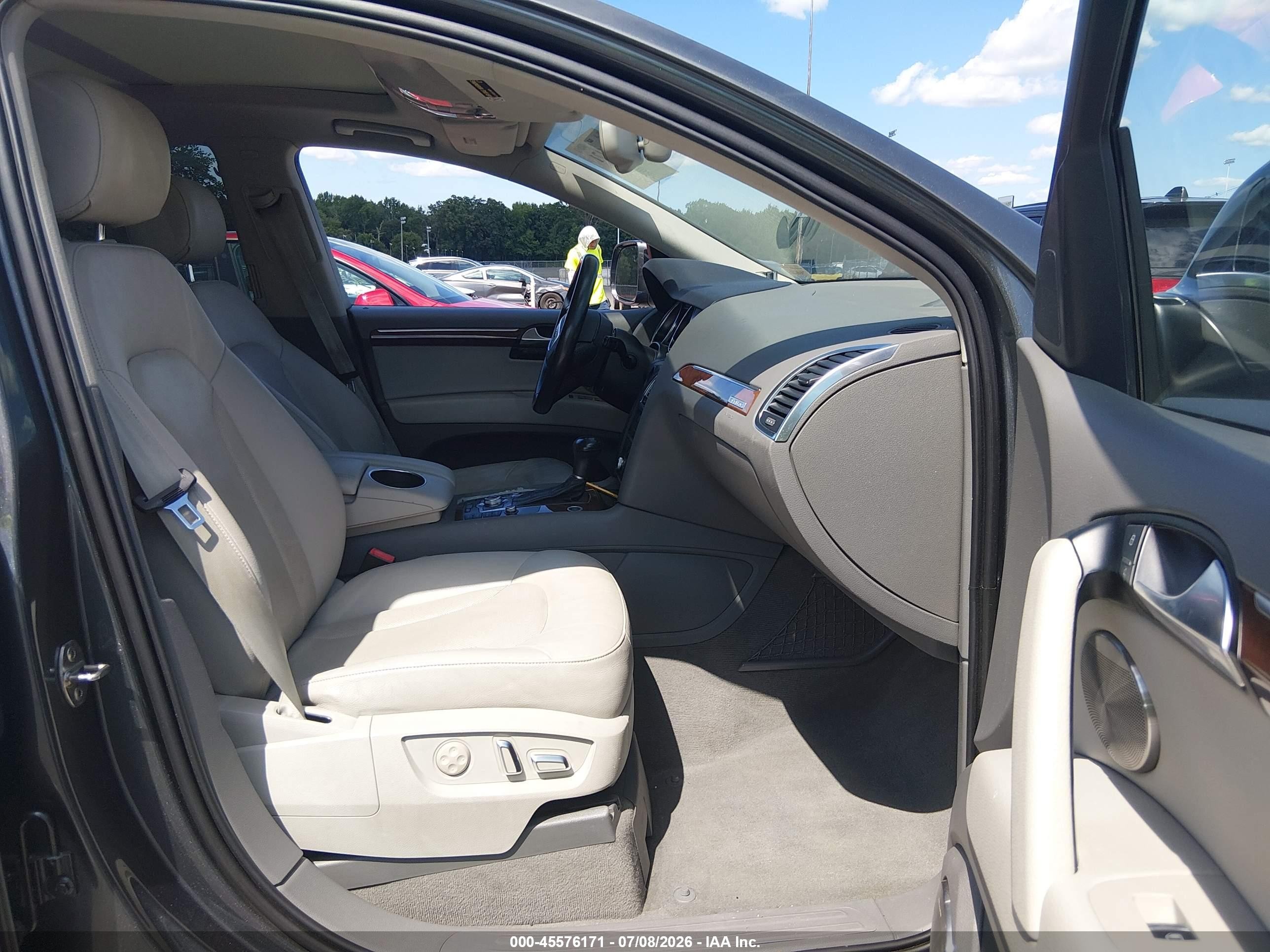2012 Audi Q7 3.0 Tdi Premium Gray vin: WA1VMAFE2CD008336
