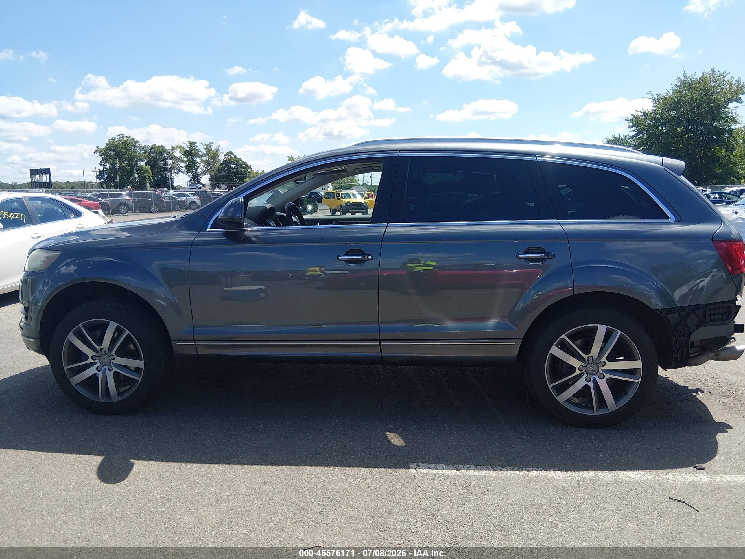 2012 Audi Q7 3.0 Tdi Premium Gray vin: WA1VMAFE2CD008336