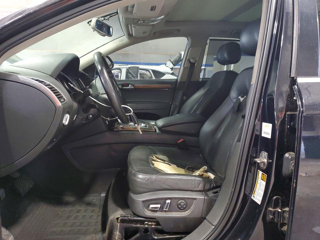 2012 Audi Q7 Prestige Черный vin: WA1VMAFE2CD009020