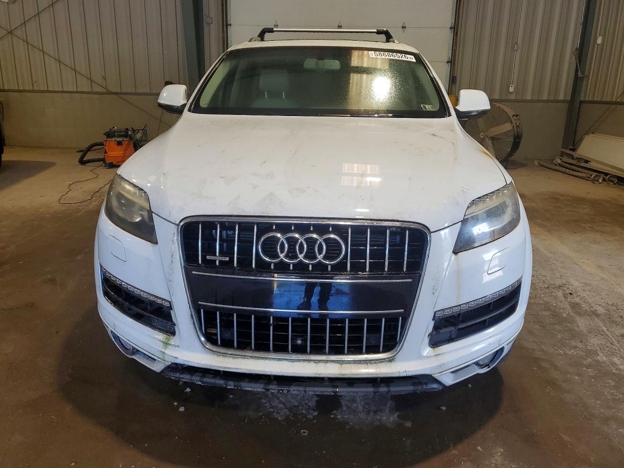 2013 Audi Q7 Prestige Cream vin: WA1VMAFE2DD009097