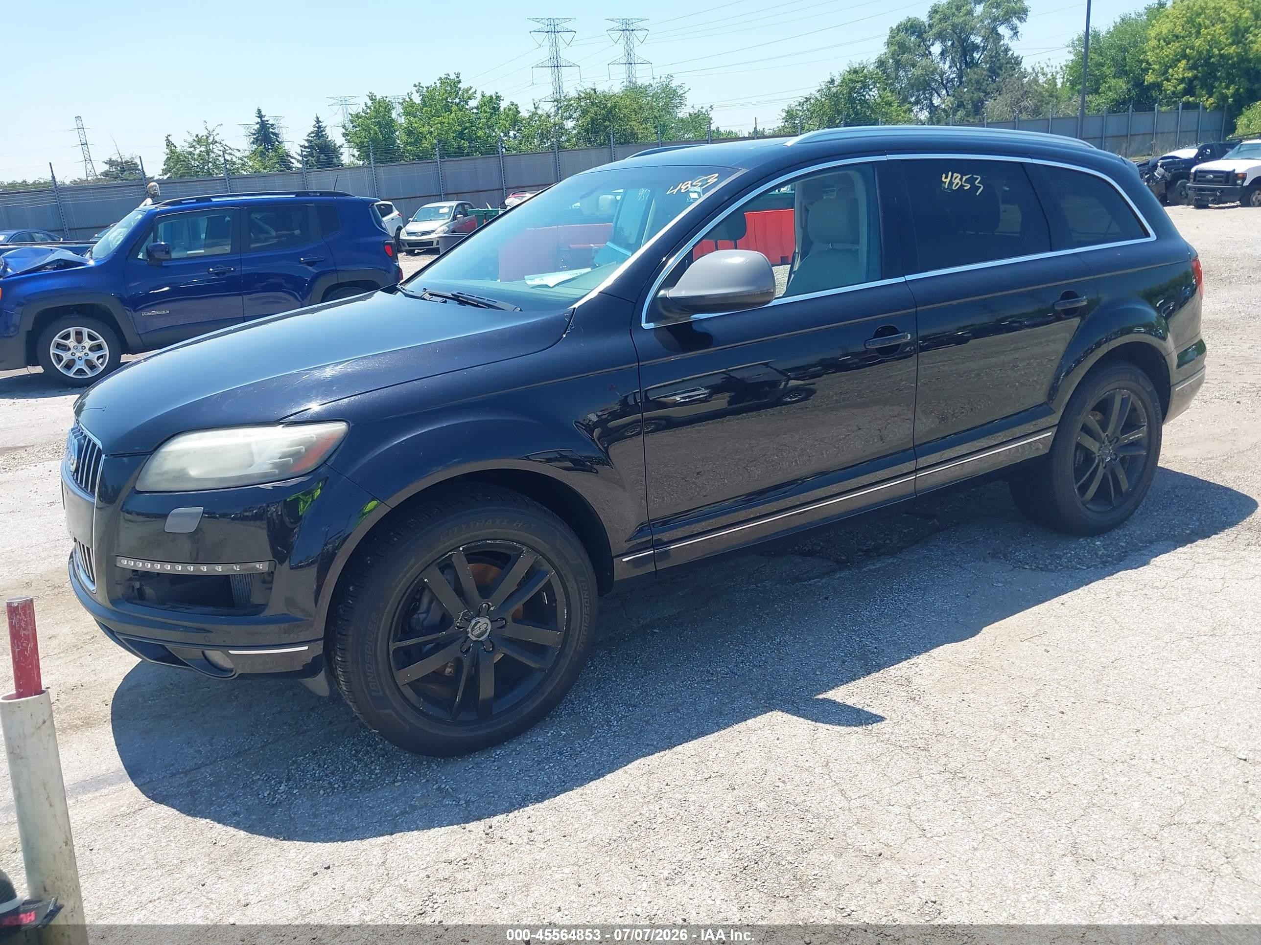 2013 Audi Q7 3.0 Tdi Premium Black vin: WA1VMAFE2DD015028