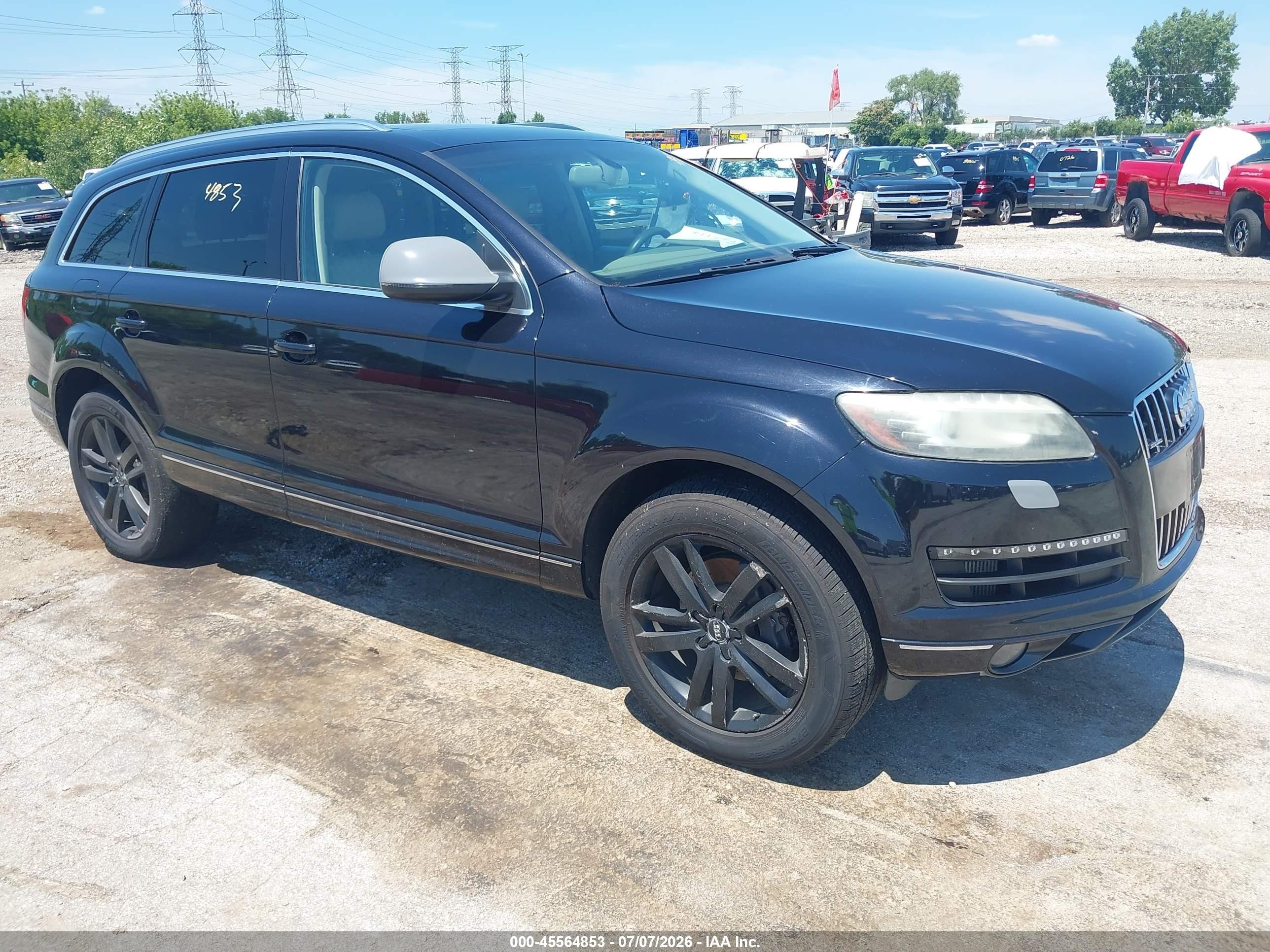 2013 Audi Q7 3.0 Tdi Premium Black vin: WA1VMAFE2DD015028