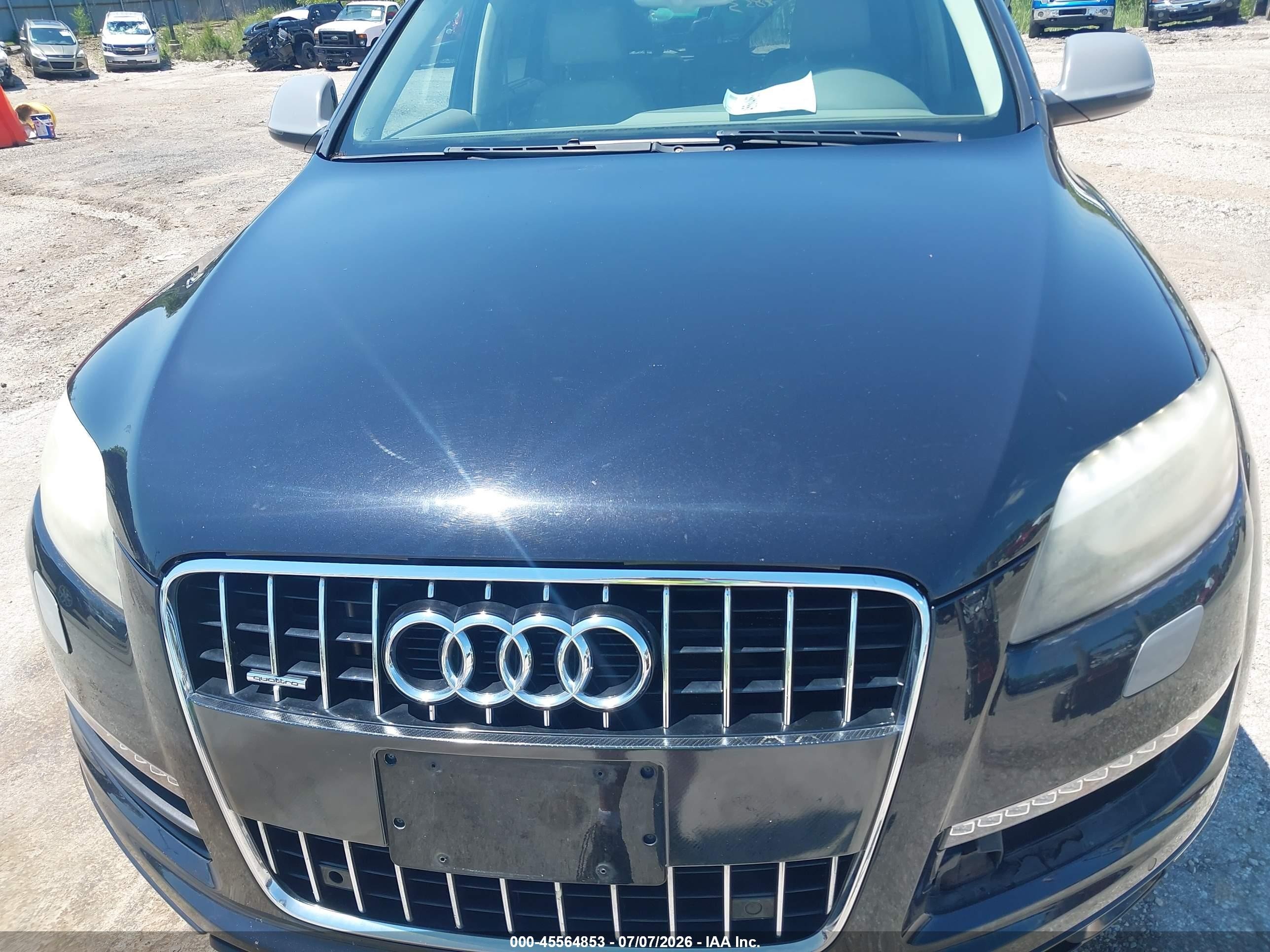 2013 Audi Q7 3.0 Tdi Premium Black vin: WA1VMAFE2DD015028