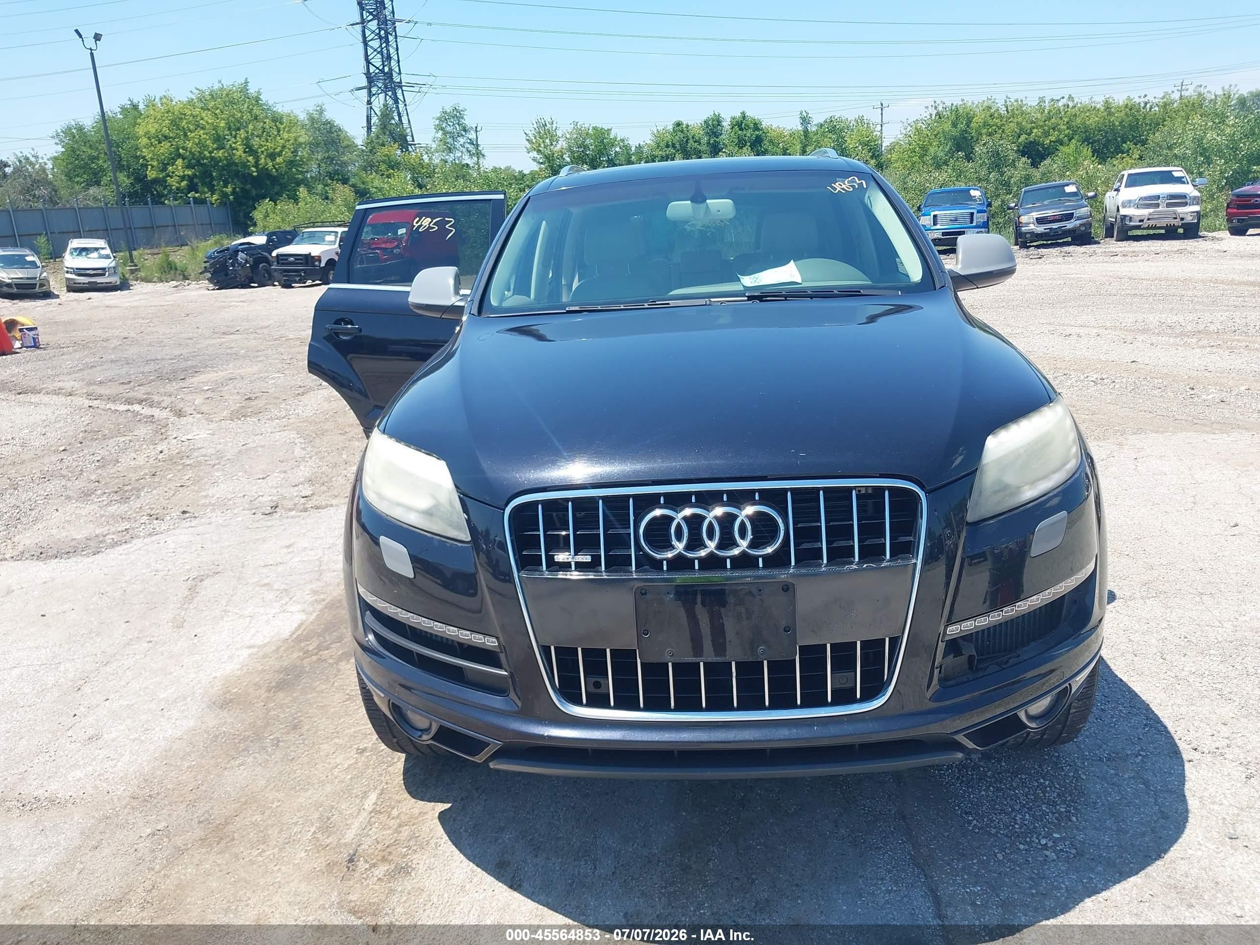 2013 Audi Q7 3.0 Tdi Premium Black vin: WA1VMAFE2DD015028