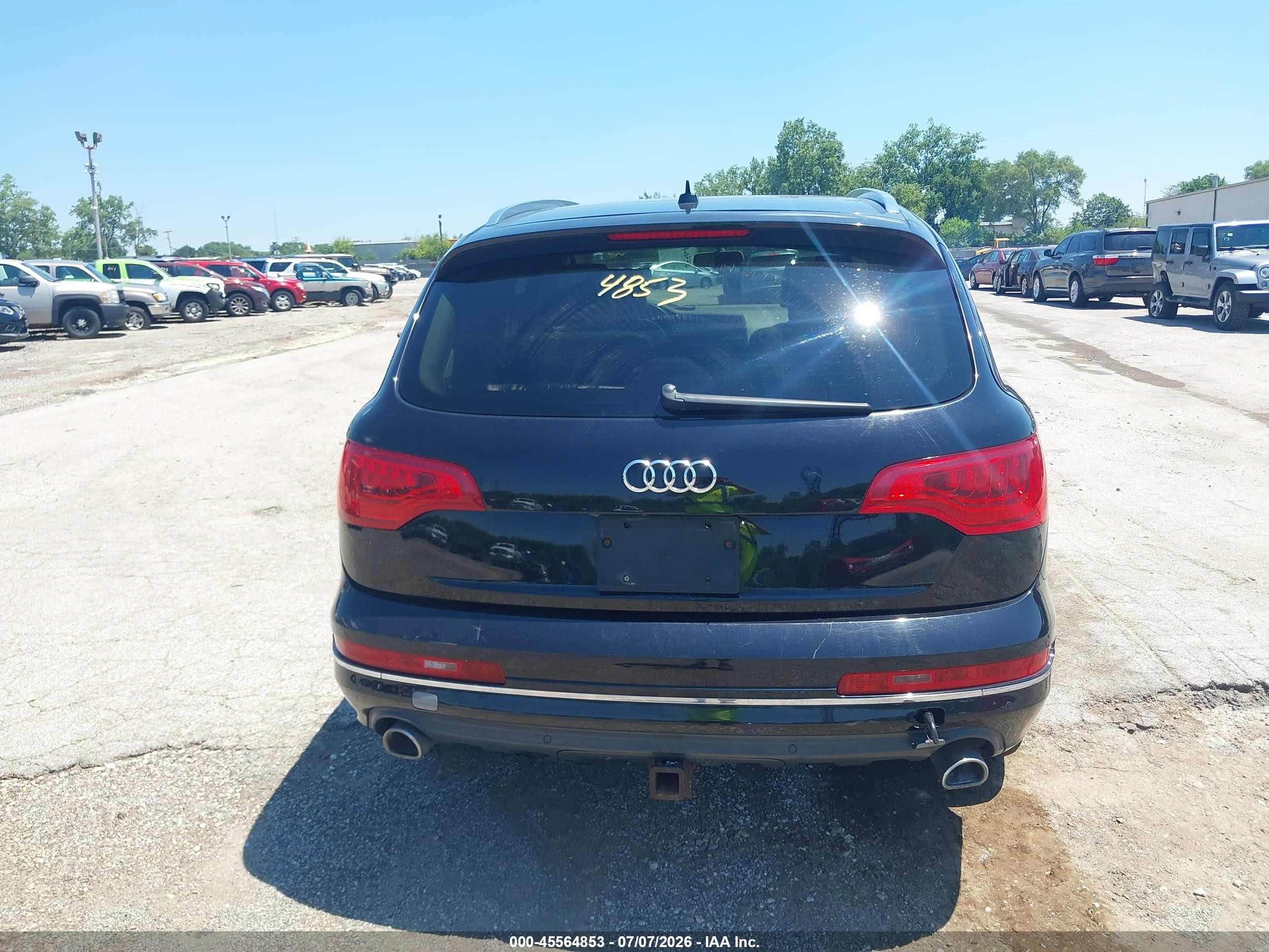 2013 Audi Q7 3.0 Tdi Premium Black vin: WA1VMAFE2DD015028