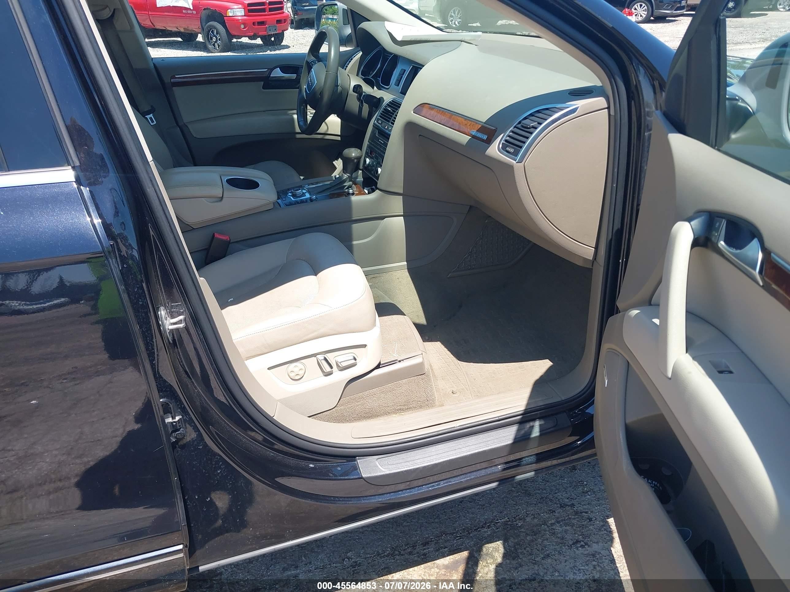 2013 Audi Q7 3.0 Tdi Premium Black vin: WA1VMAFE2DD015028
