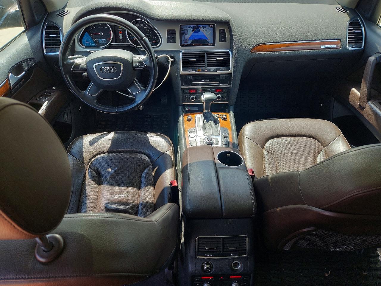 2014 Audi Q7 Prestige Brown vin: WA1VMAFE2ED006878