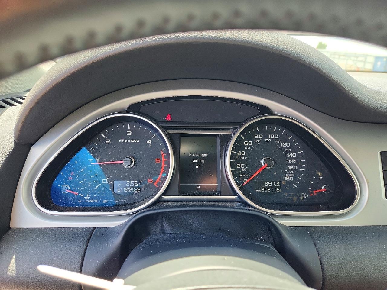 2014 Audi Q7 Prestige Brown vin: WA1VMAFE2ED006878