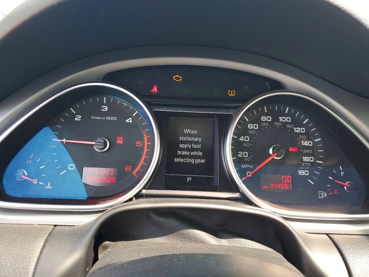 2010 Audi Q7 Prestige Black vin: WA1VMAFE5AD007680