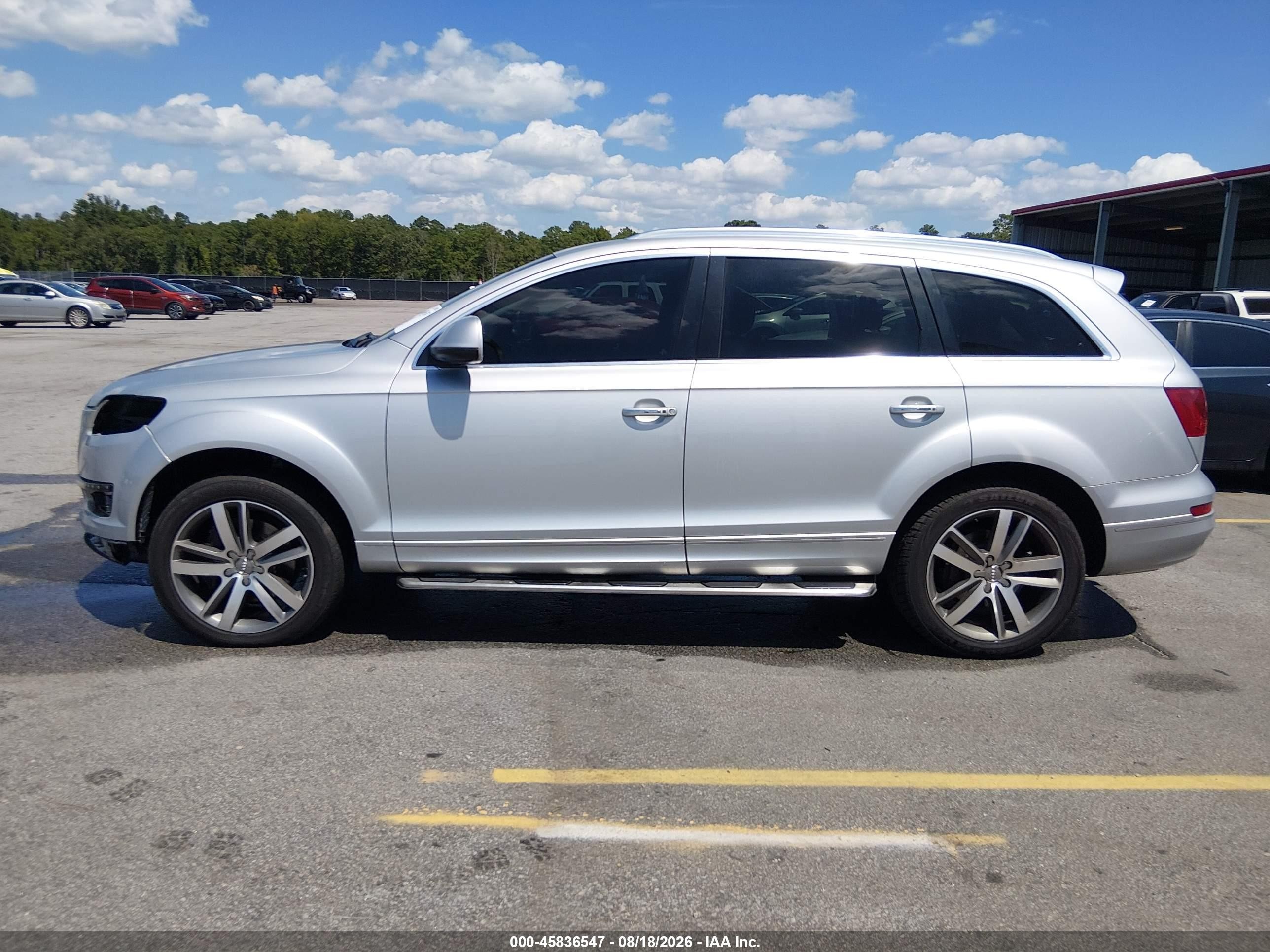 2012 Audi Q7 3.0 Tdi Premium Silver vin: WA1VMAFE9CD010553